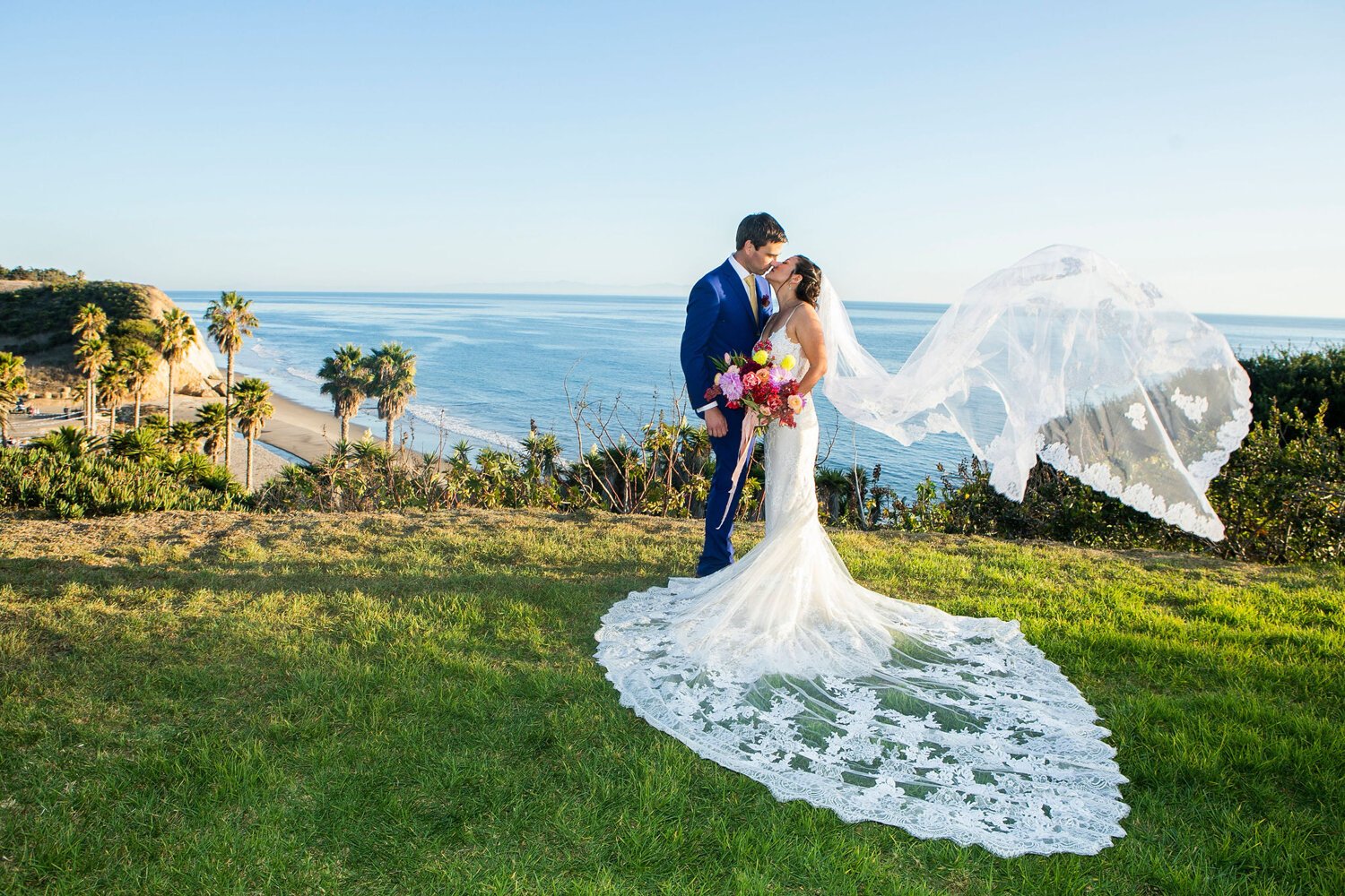 www.santabarbarawedding.com | Nightingale Photography | Rancho Dos Pueblos | Wild Hearts Events | TEAM Hair &amp; Makeup | Knot Just Flowers | Bride and Groom By the Beach