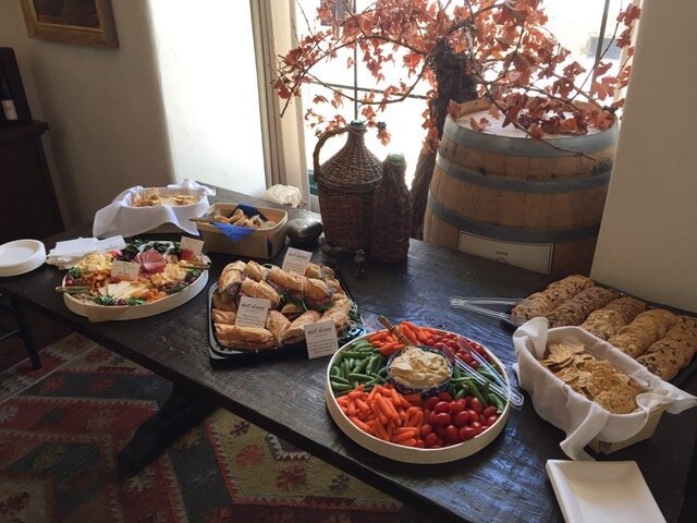 www.santabarbarawedding.com | Jamie Slone Wines | Wine Tasting Snack Table