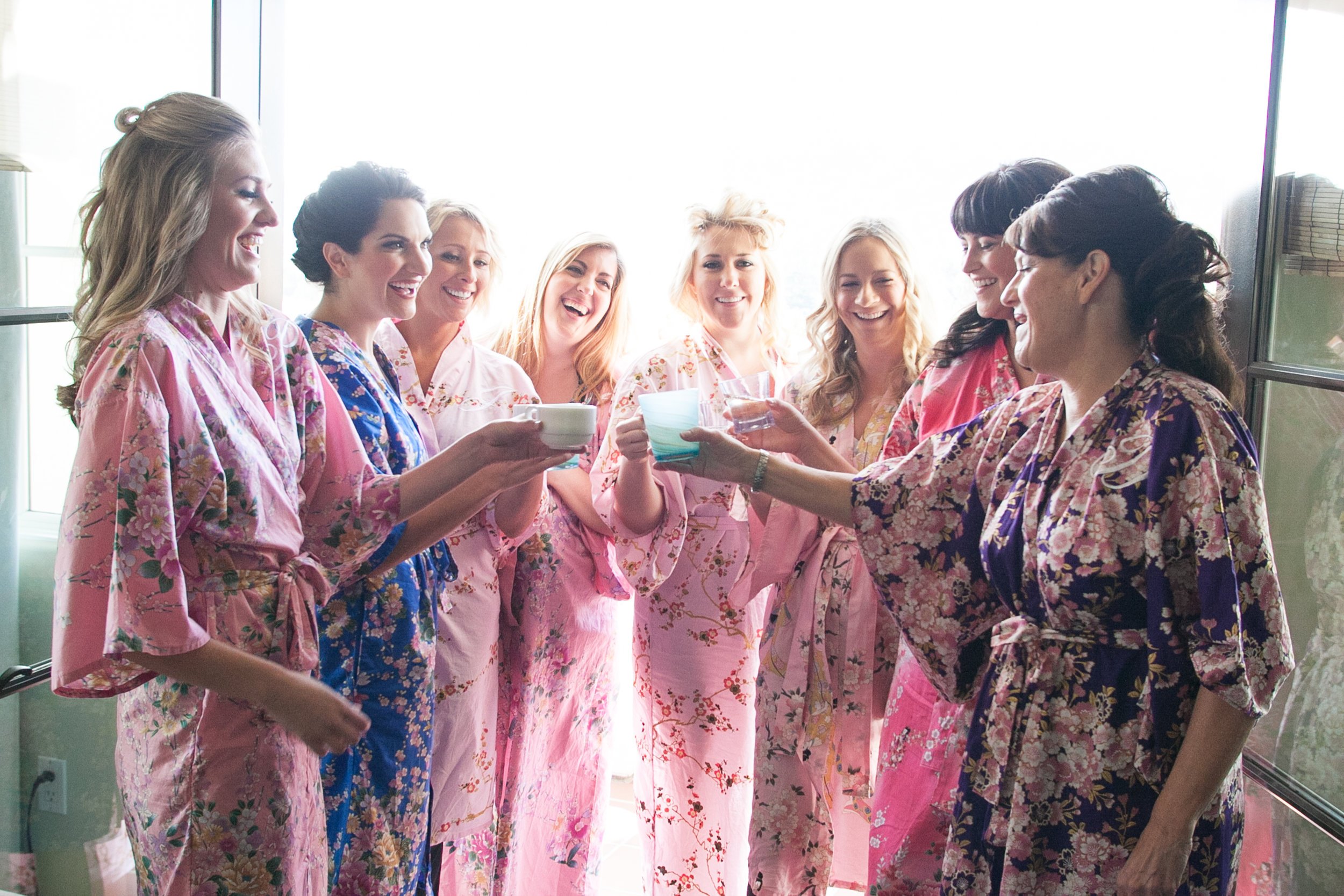 www.santabarbarawedding.com | Linda Chaja Photography | Santa Barbara Museum of Natural History Sea Center | Bridesmaids