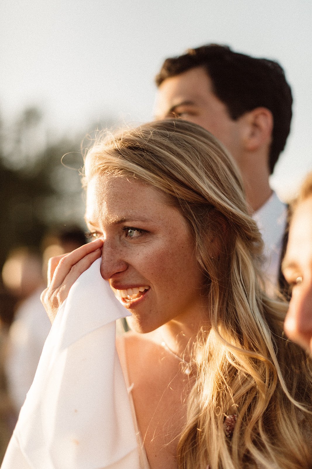 www.santabarbarawedding.com | Isabella Griffith Photography | El Capitan State Beach | KB Events | Tomiko Taft | Bride Tears Up