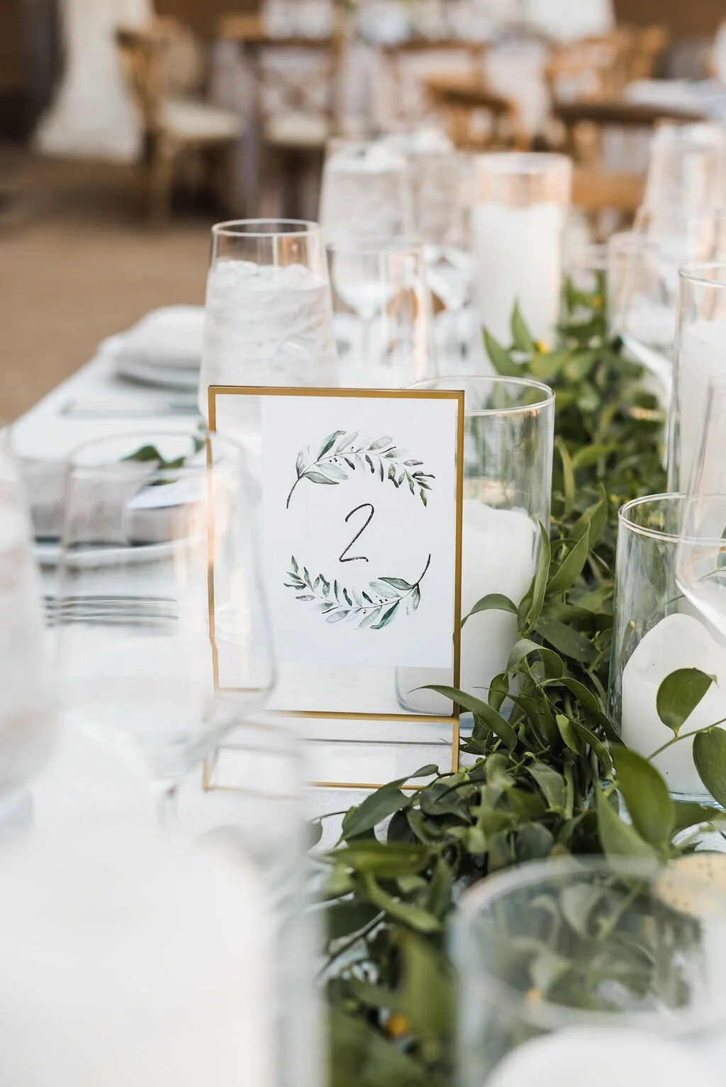 www.santabarbarawedding.com | SB Historical Museum | Donna Romani | Julie Shuford Photography | Alexis Ireland Florals | Town and Country Event Rentals | Reception Table Numbers