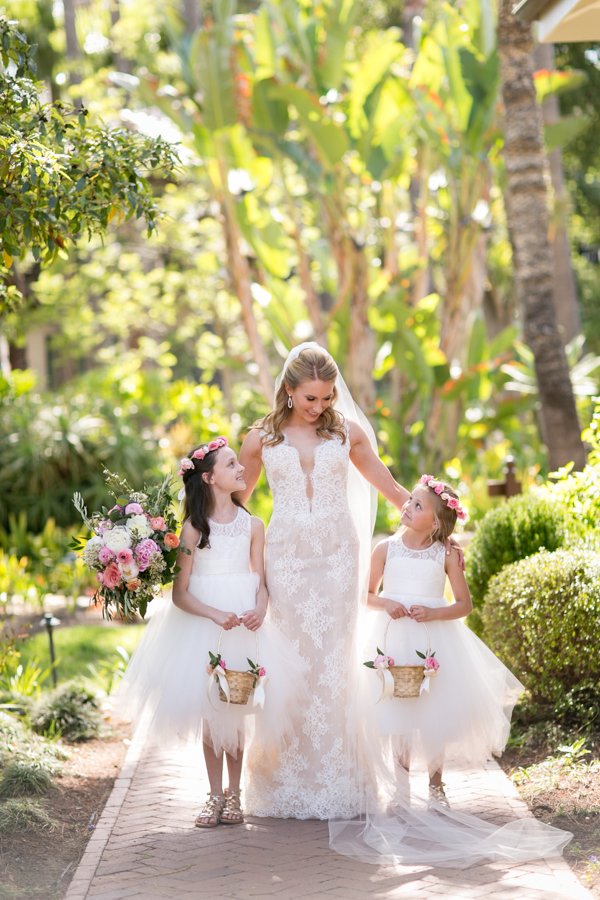 www.santabarbarawedding.com | Belmond El Encanto | Allyson Magda | Flower Girls