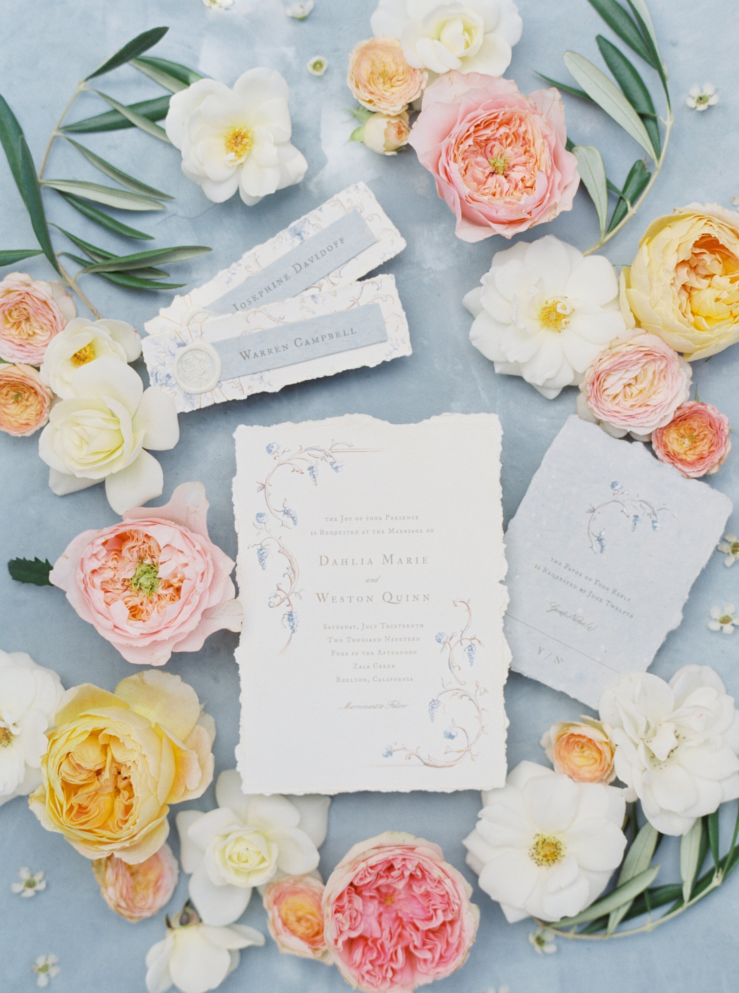 www.santabarbarawedding.com | Zaca Creek Ranch | Danielle Honea Photography | CS Special Events | Bella Florist | Floraison Design Co | Flowers and Invitations