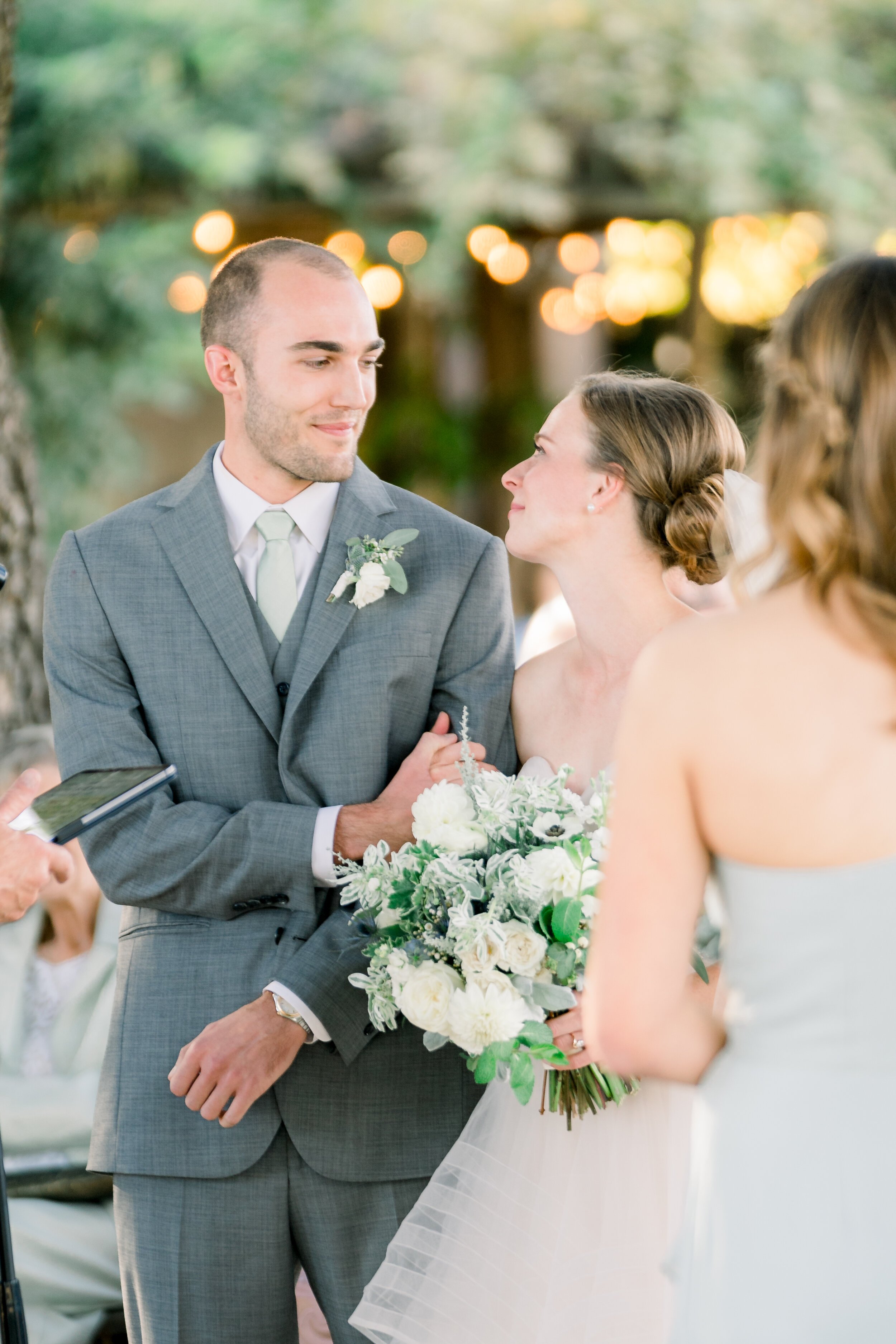 www.santabarbarawedding.com | We Heart Photography | Roblar Winery | Elizabeth Ginder Events | Alexis Ireland Florals | Camaille Victoria | Mishay Salon | Bride and Groom at the Ceremony