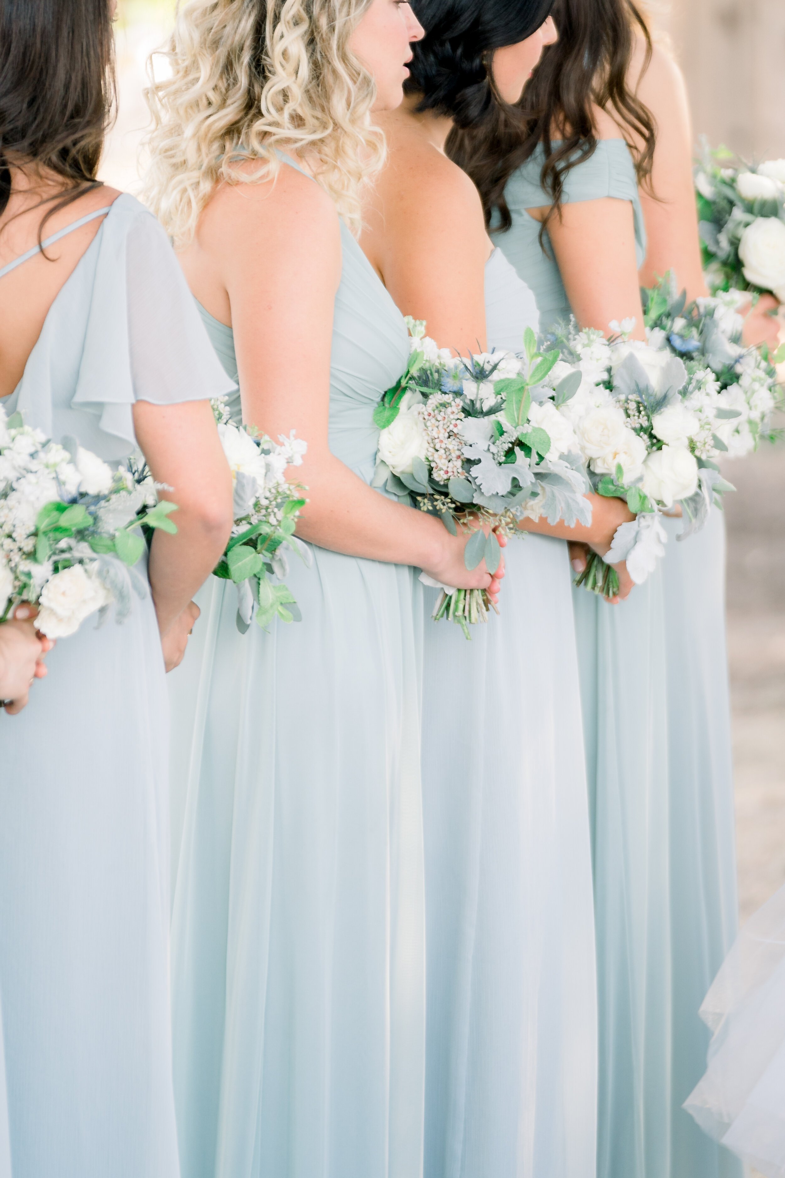 www.santabarbarawedding.com | We Heart Photography | Roblar Winery | Elizabeth Ginder Events | Alexis Ireland Florals | Bridesmaids at the Ceremony