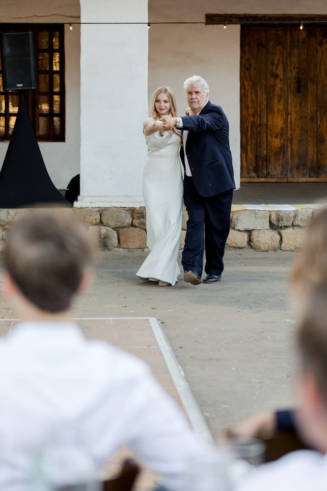 www.santabarbarawedding.com | Kaitie Brainerd Photography | Casa de la Guerra | DPfilms Productions | DJ Darla Bea | Bride Dances with Her Dad