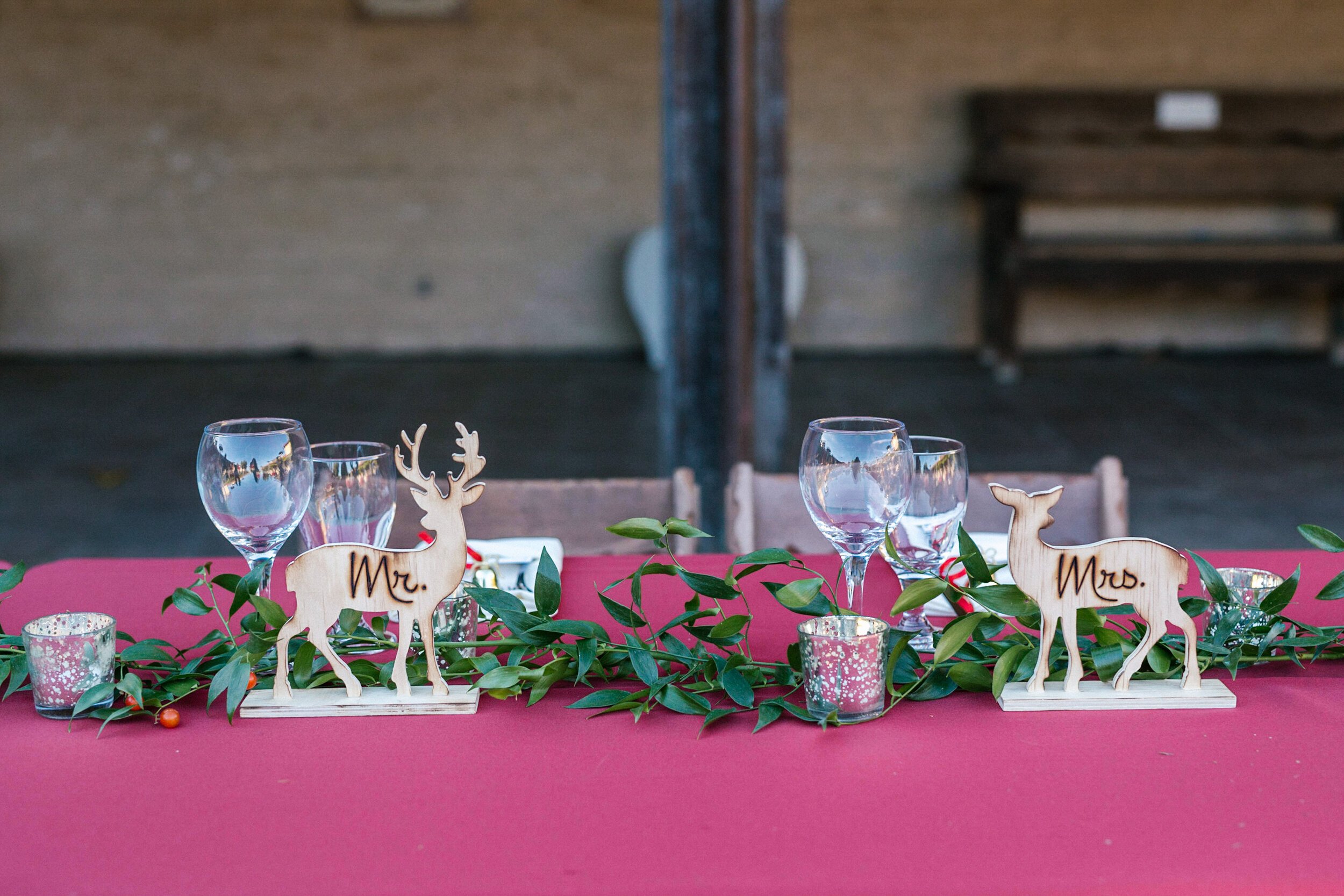 www.santabarbarawedding.com | Hannah Rose Gray | Santa Barbara Historical Museum | Alexis Ireland Florals | DJ’s California Catering | Bride and Groom’s Place Settings