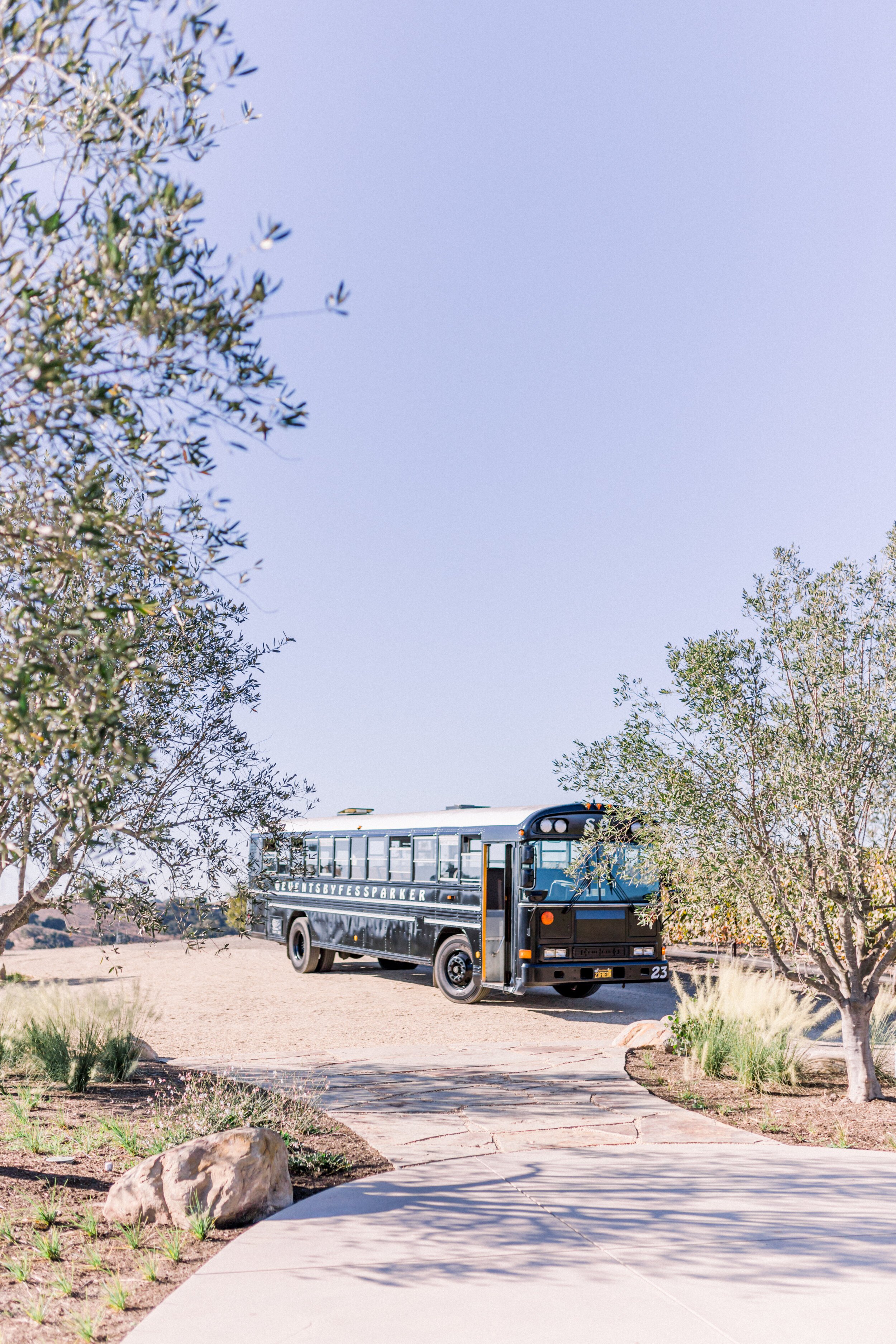 www.santabarbarawedding.com | Jocelyn and Spencer | Rodney's Vineyard | Joelle Charming |Transportation