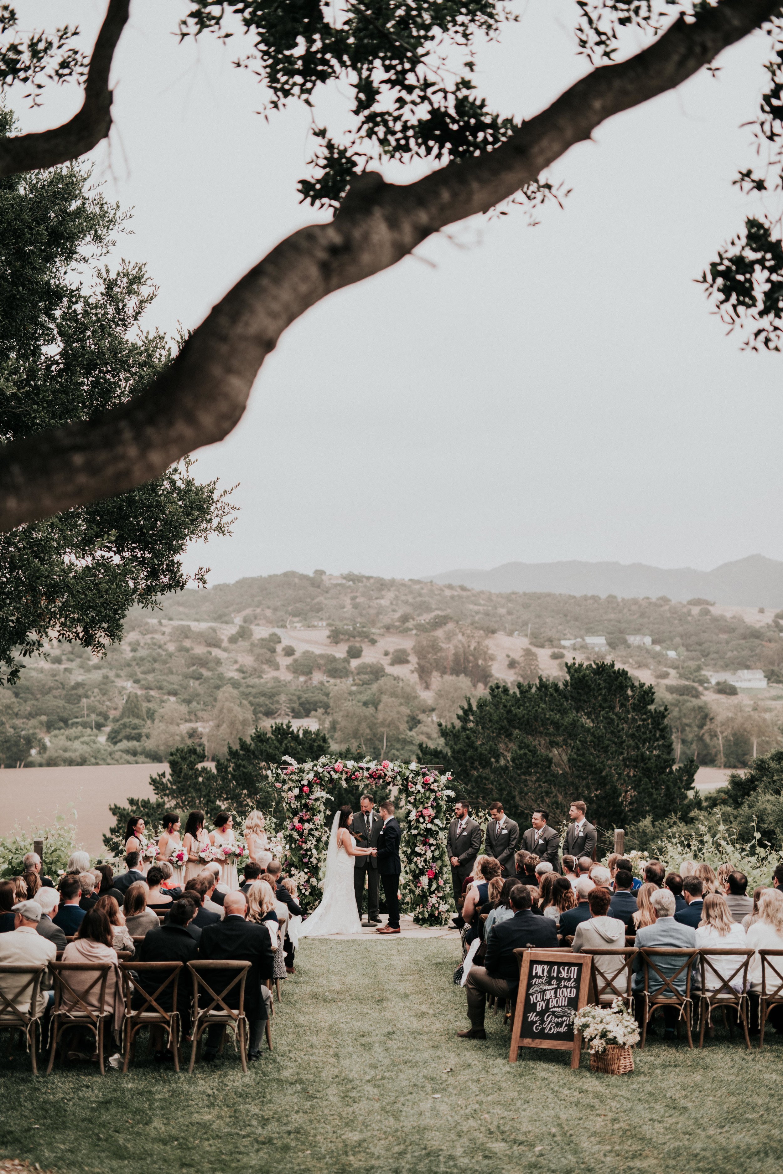 www.santabarbarawedding.com | Alexandra Wallace | The Casitas Estate | Sandcastle Celebrations | Eden Floral | Embellish Rentals | Got You Covered | Craig Beeker | Stella York | wedding ceremony