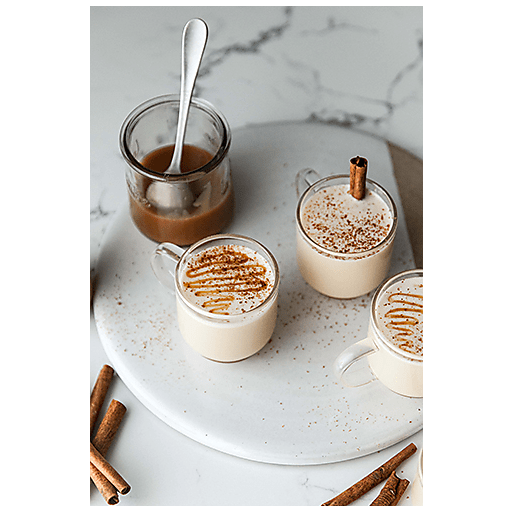 Salted Caramel Egg Nog