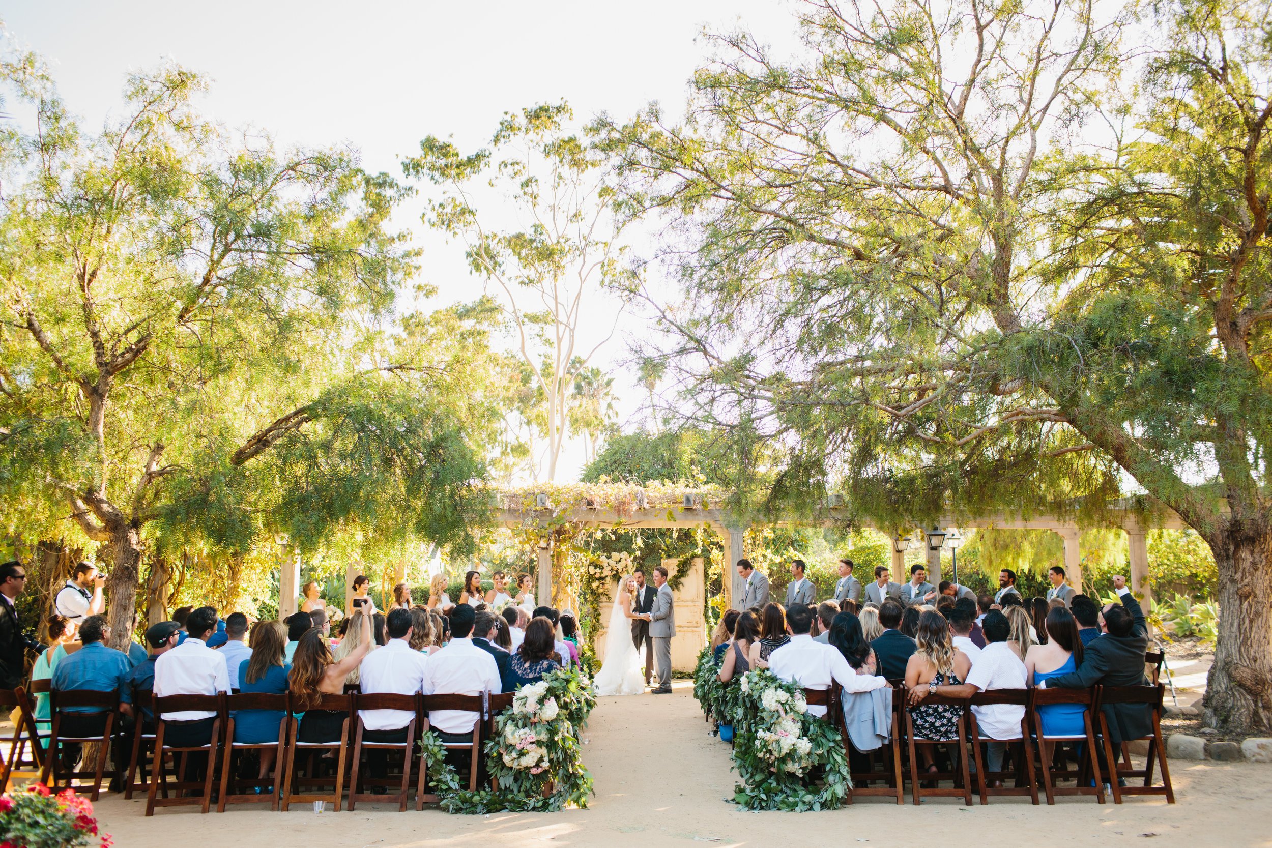 www.santabarbarawedding.com | The Sanadas | Santa Barbara Historical Museum | Joelle Charming | These Buds A Blooming | Town and Country Event Rentals | The Ceremony