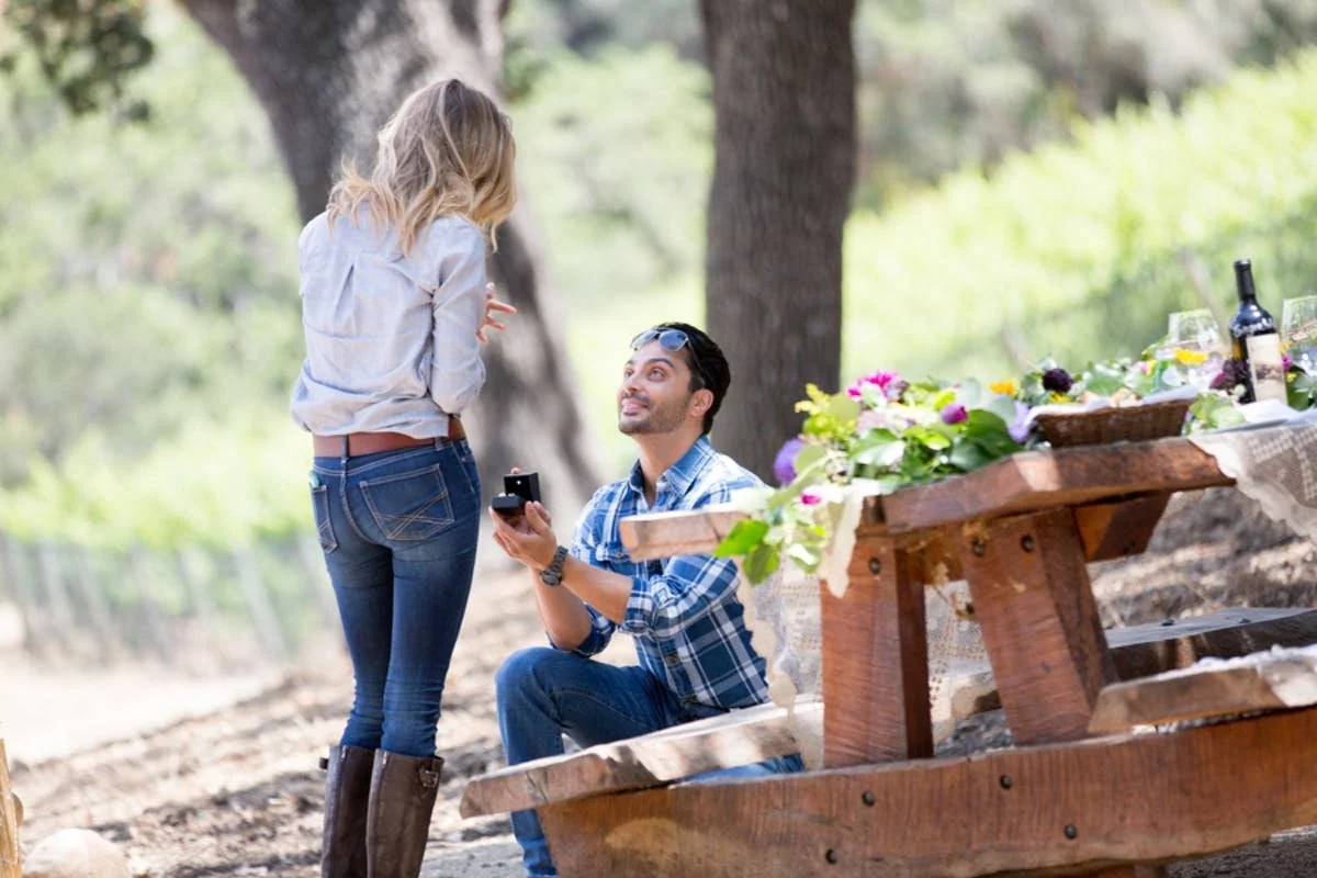 www.santabarbarawedding.com | Michael + Anna Costa Photography | Refugio Ranch | Alegria by Design | Like a Letter Videography | Anna Le Pley Taylor | The Proposal