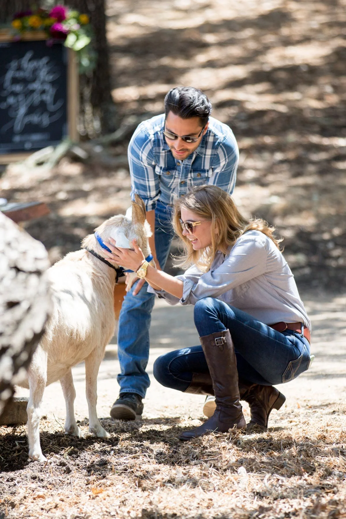 www.santabarbarawedding.com | Michael + Anna Costa Photography | Refugio Ranch | Alegria by Design | Like a Letter Videography | Anna Le Pley Taylor | The Farm Stead | Couple with the Goats