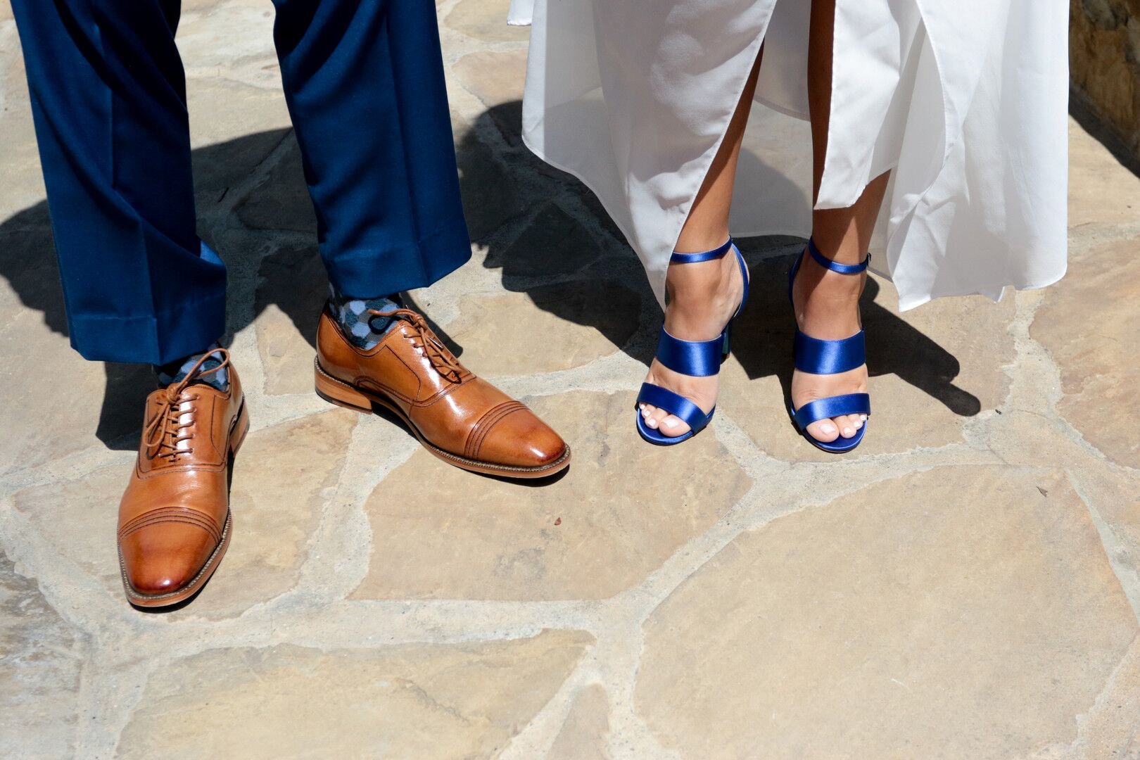 www.santabarbaraweddings.com | Photographer: Trista Maja Photography | Venue: Santa Barbara Courthouse | Wedding Dress: Lulus | Hair: Legends Hair | Bride and Groom Shoes