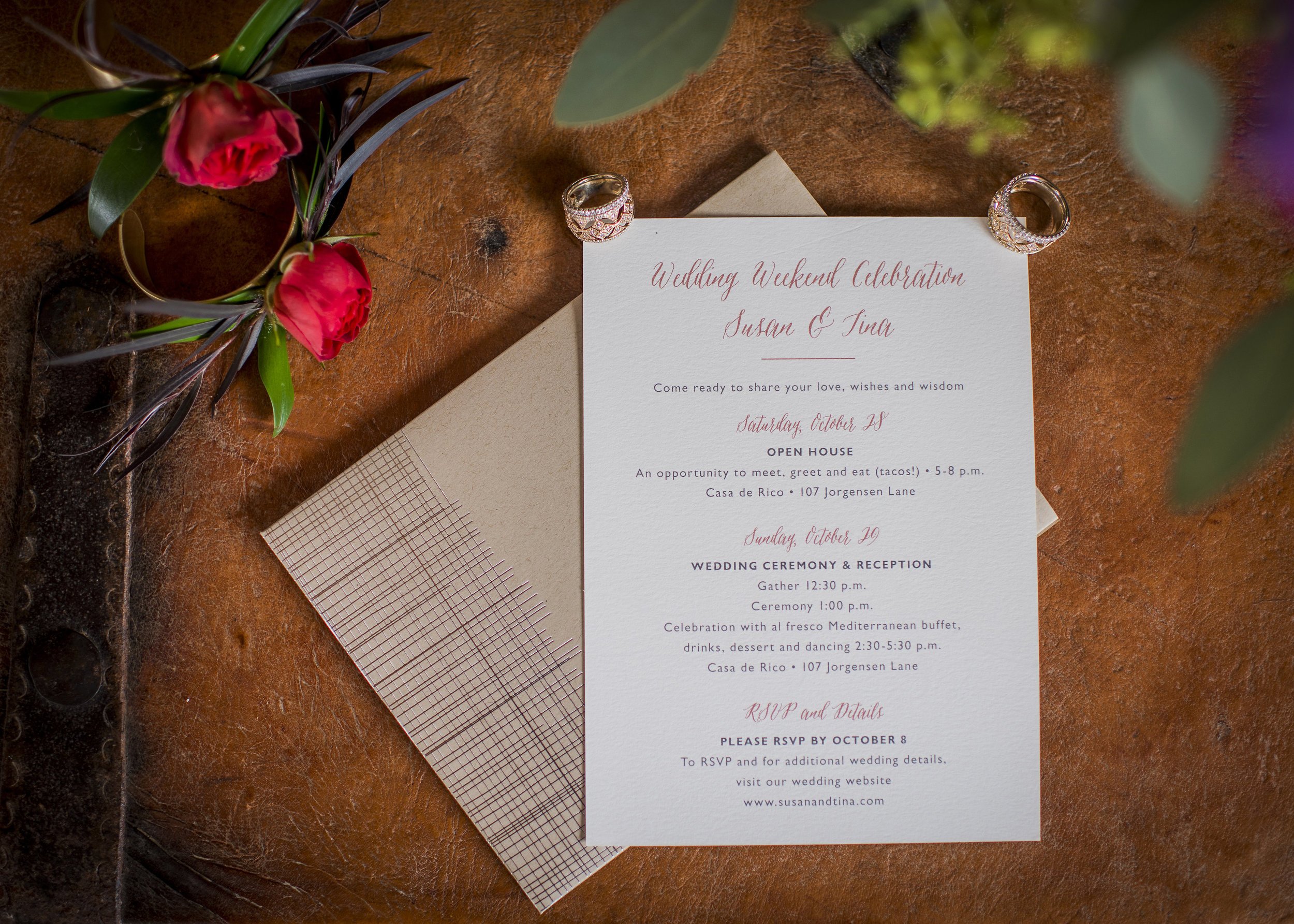 www.santabarbarawedding.com | Willa Kveta Photography | Private Estate | Savoir Faire | Wedding Invitations