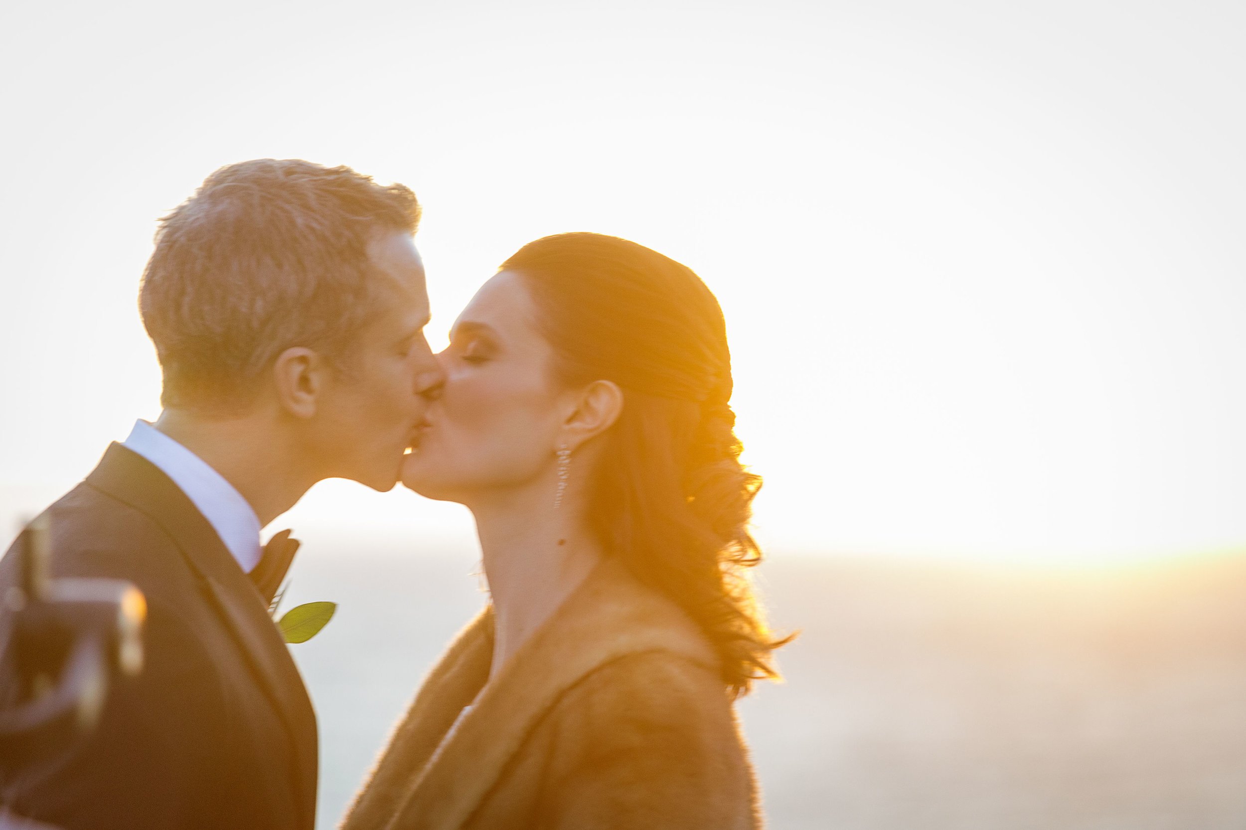 www.santabarbarawedding.com | Kiel Rucker Photography | The Ritz Carlton Bacara | Event of the Season | Cody Floral Design | A Kiss at Sunset