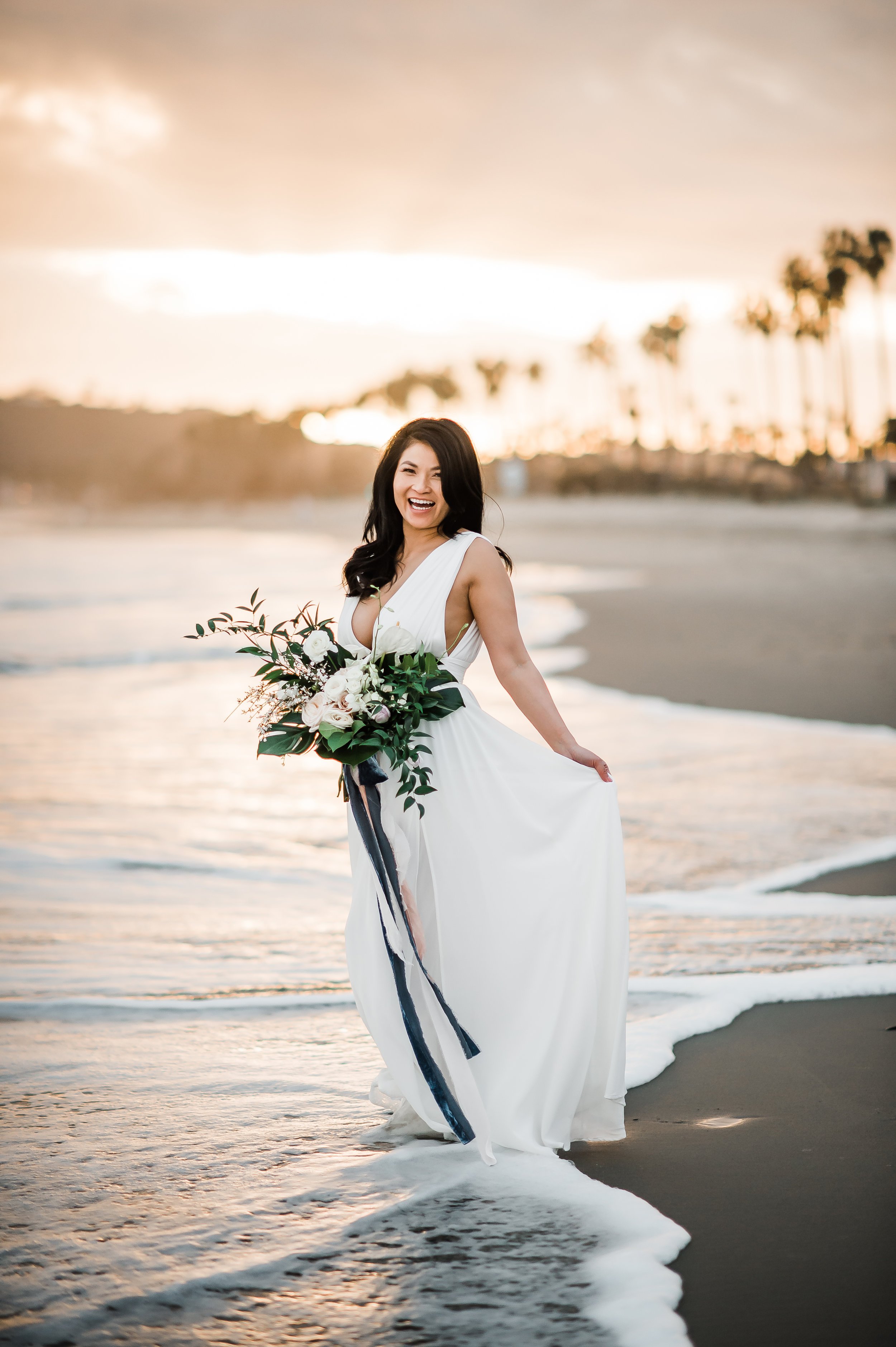 www.santabarbarawedding.com | Michelle Ramirez Photography | Hyatt Centric Santa Barbara | Dulce Dia Events | Tangled Lotus | Honeysilks | Brenda Hendricks Artistry | Lulu's | Bridal Portrait