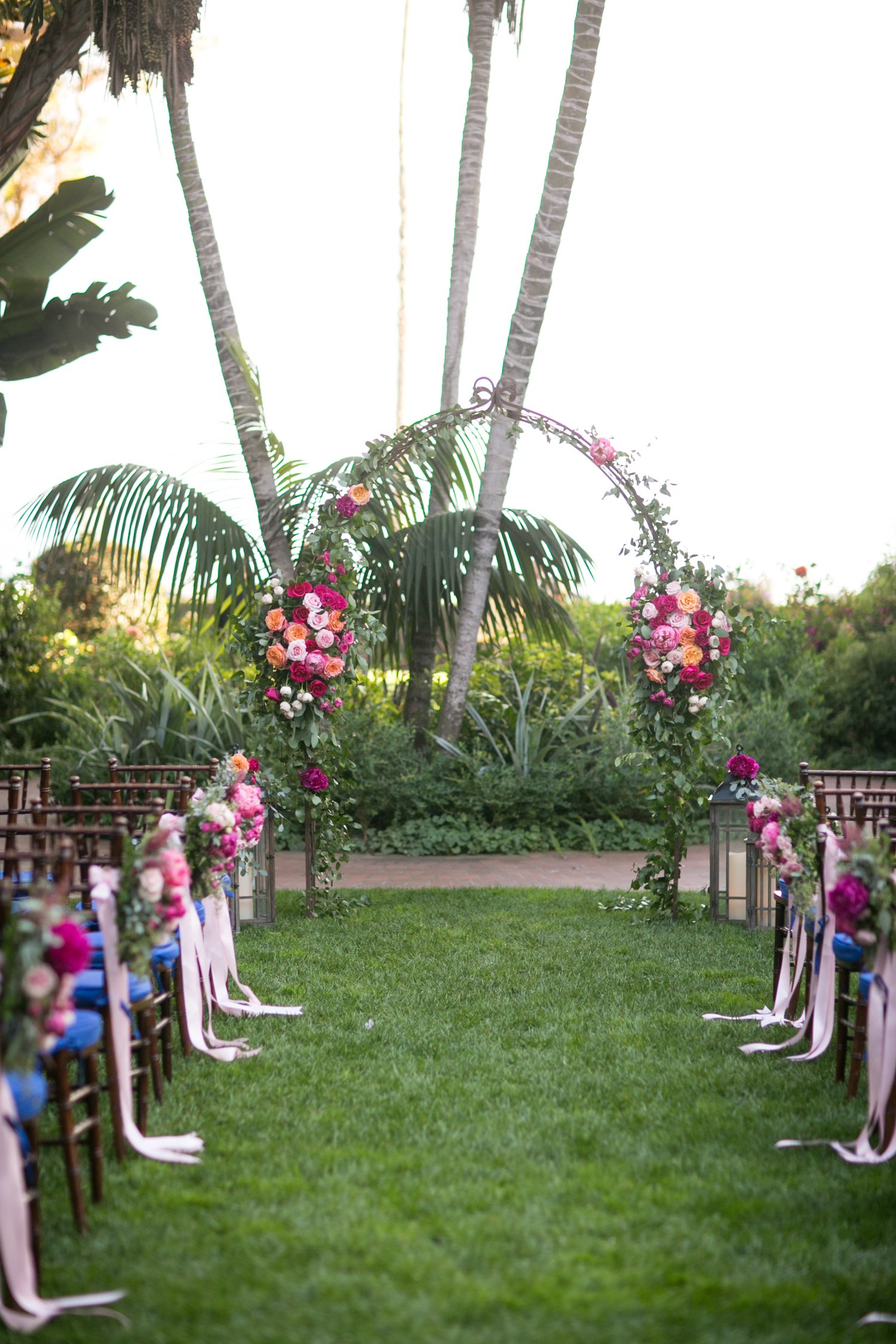 www.santabarbarawedding.com | Miki &amp; Sonja Photography | Four Seasons Resort The Biltmore | Imagine Weddings &amp; Special Events | Rockrose Floral Design | Ceremony Arbor