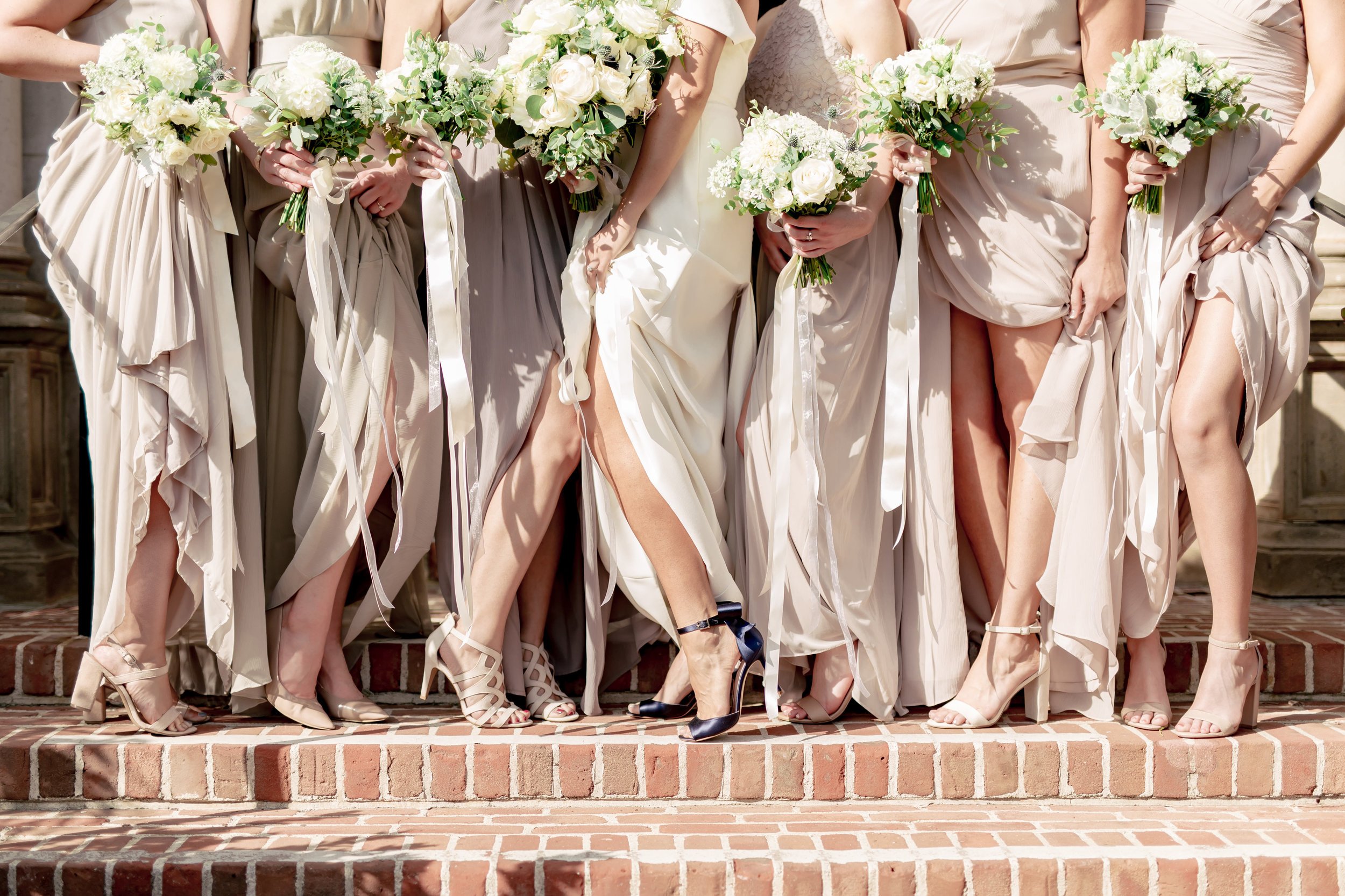 www.santabarbarawedding.com | Rewind Photography | Riviera Mansion | Alegria by Design | Margaret Joan Florals | Brianna Stewart | Bride and Bridesmaids Shoes 