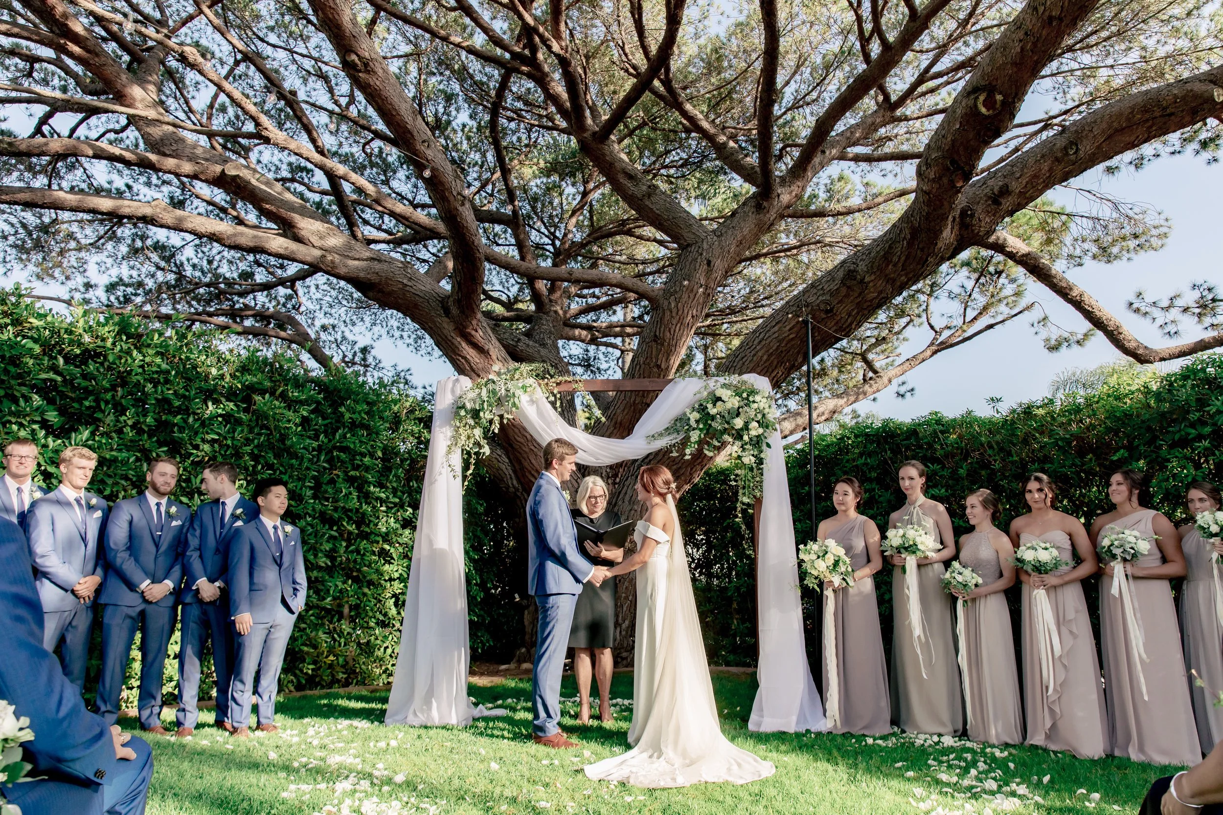 Lovely Garden Wedding at the Exquisite Riviera Mansion