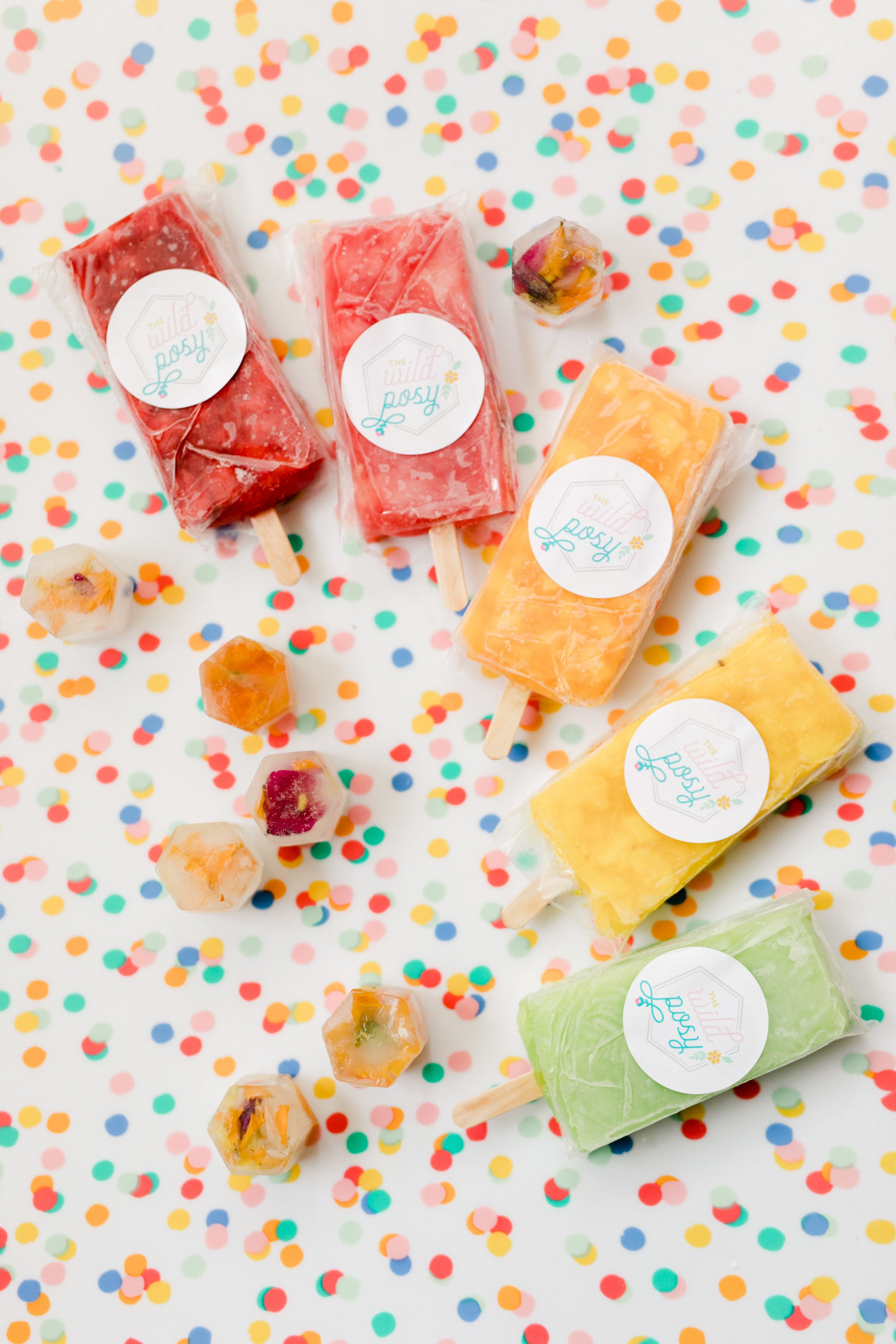 www.santabarbarawedding.com | Anna Delores Photography | The Wild Posy | Colorful Popsicles 