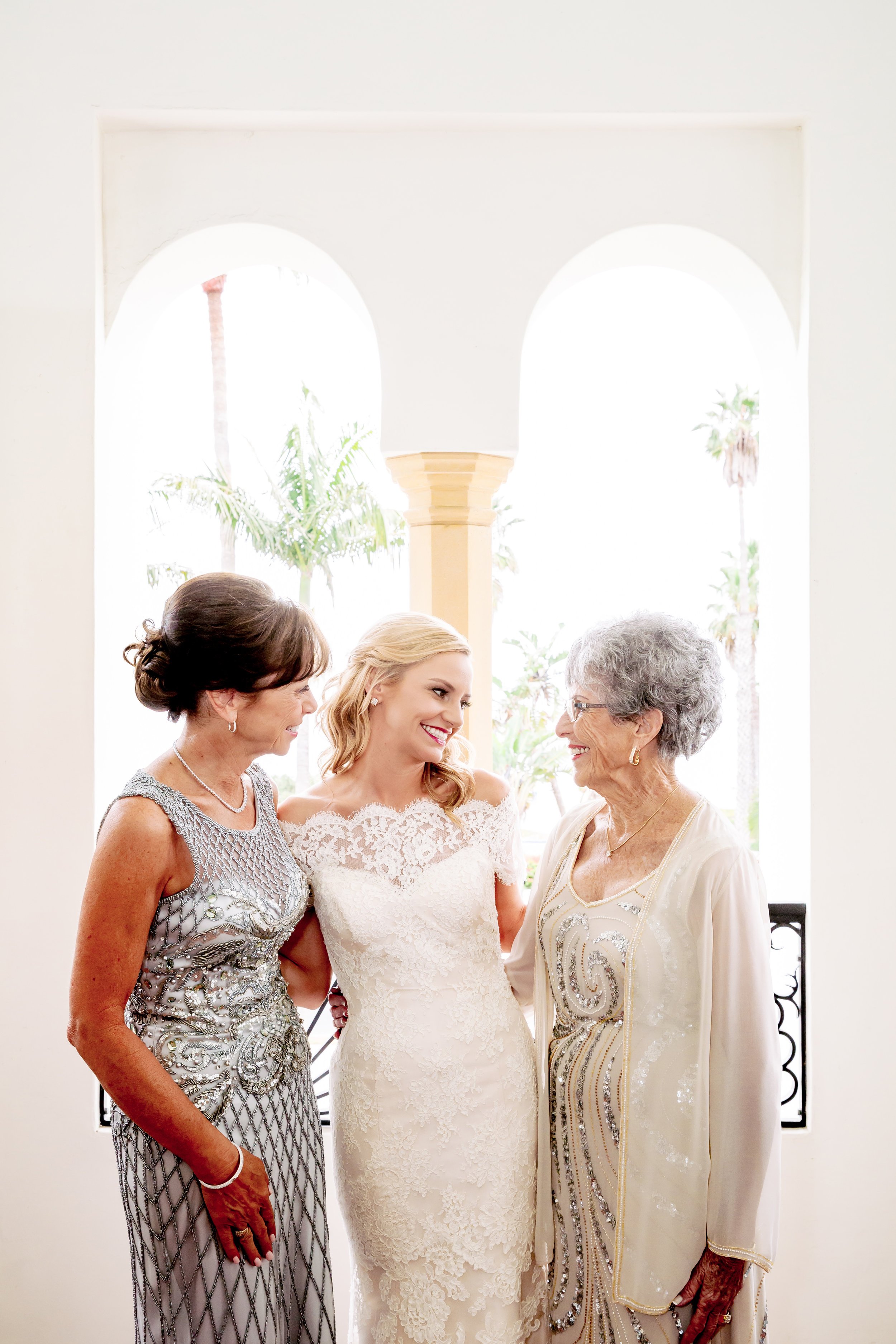 www.santabarbarawedding.com | Rewind Photography | Santa Barbara Historical Museum | Events by M &amp; M | The Santa Barbara Inn | Mother and Grandmother of the Bride