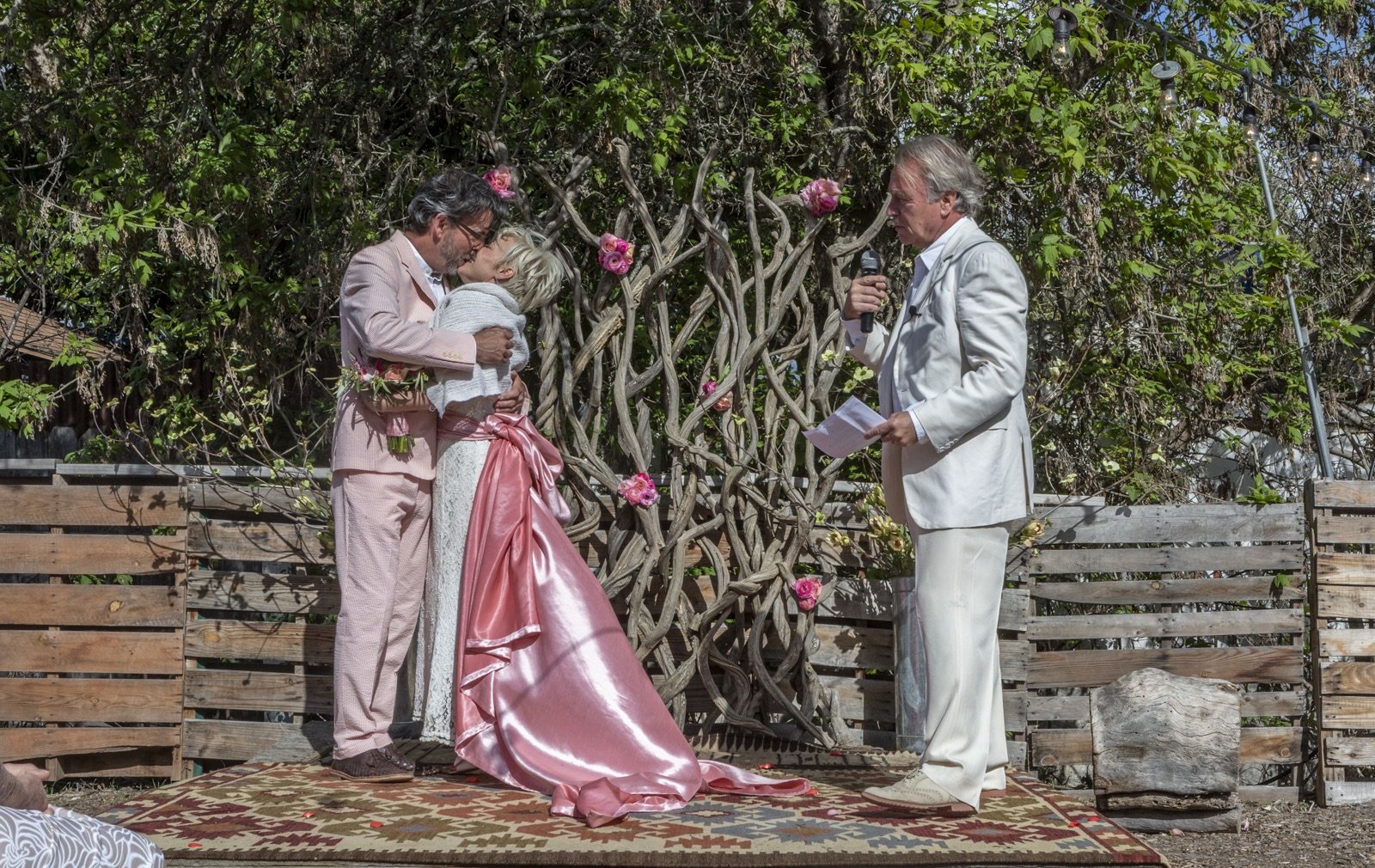 www.santabarbaraweddings.com | Jeffrey Bloom Photography | Full of Life Flatbread | Outdoor Wedding Ceremony