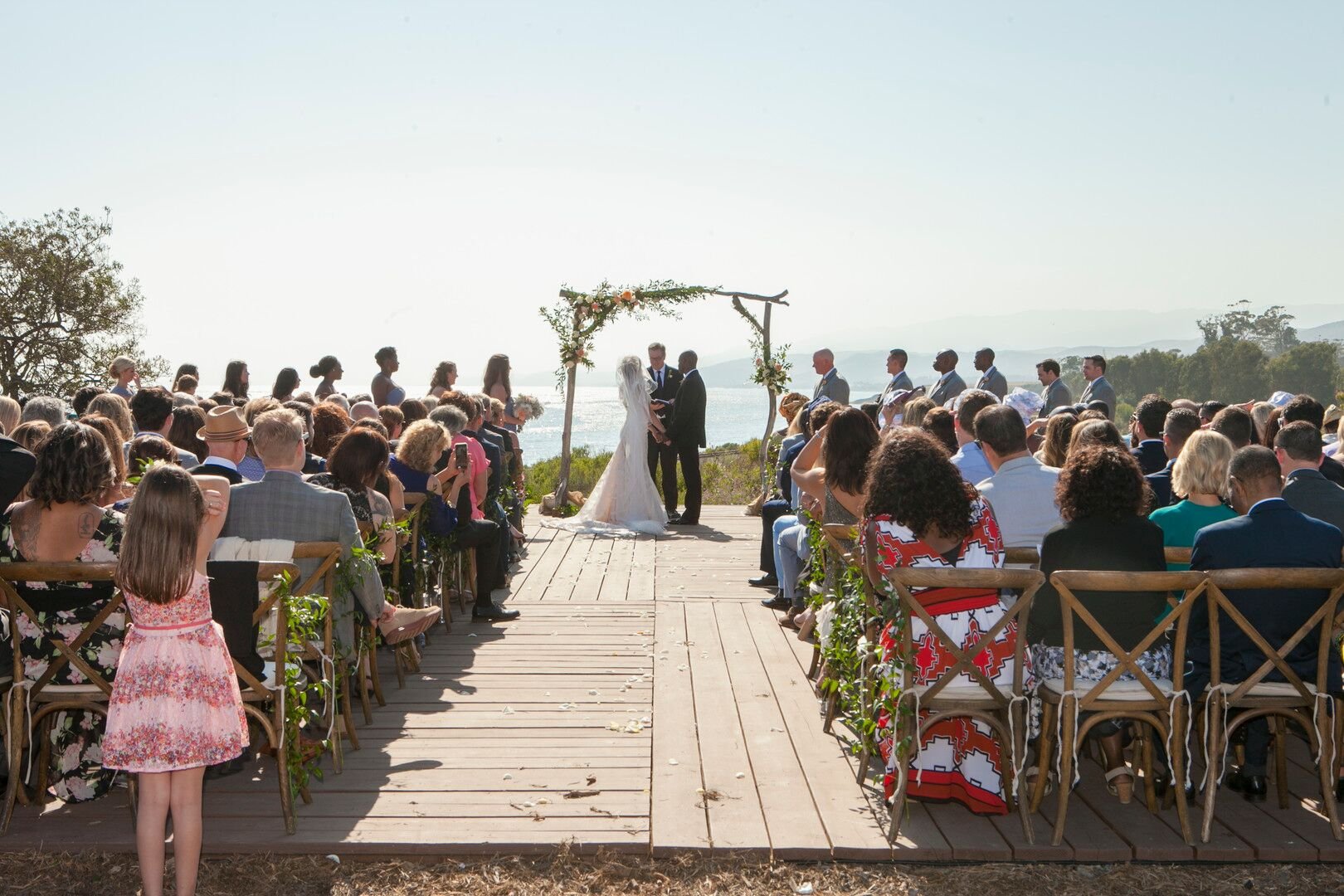 www.santabarbarawedding.com | Venue: Dos Pueblos Ranch | Photographer: ByCherry Photography | Event Designer: Elan Event Rentals | Florist: Tyler Speier | Wedding Ceremony