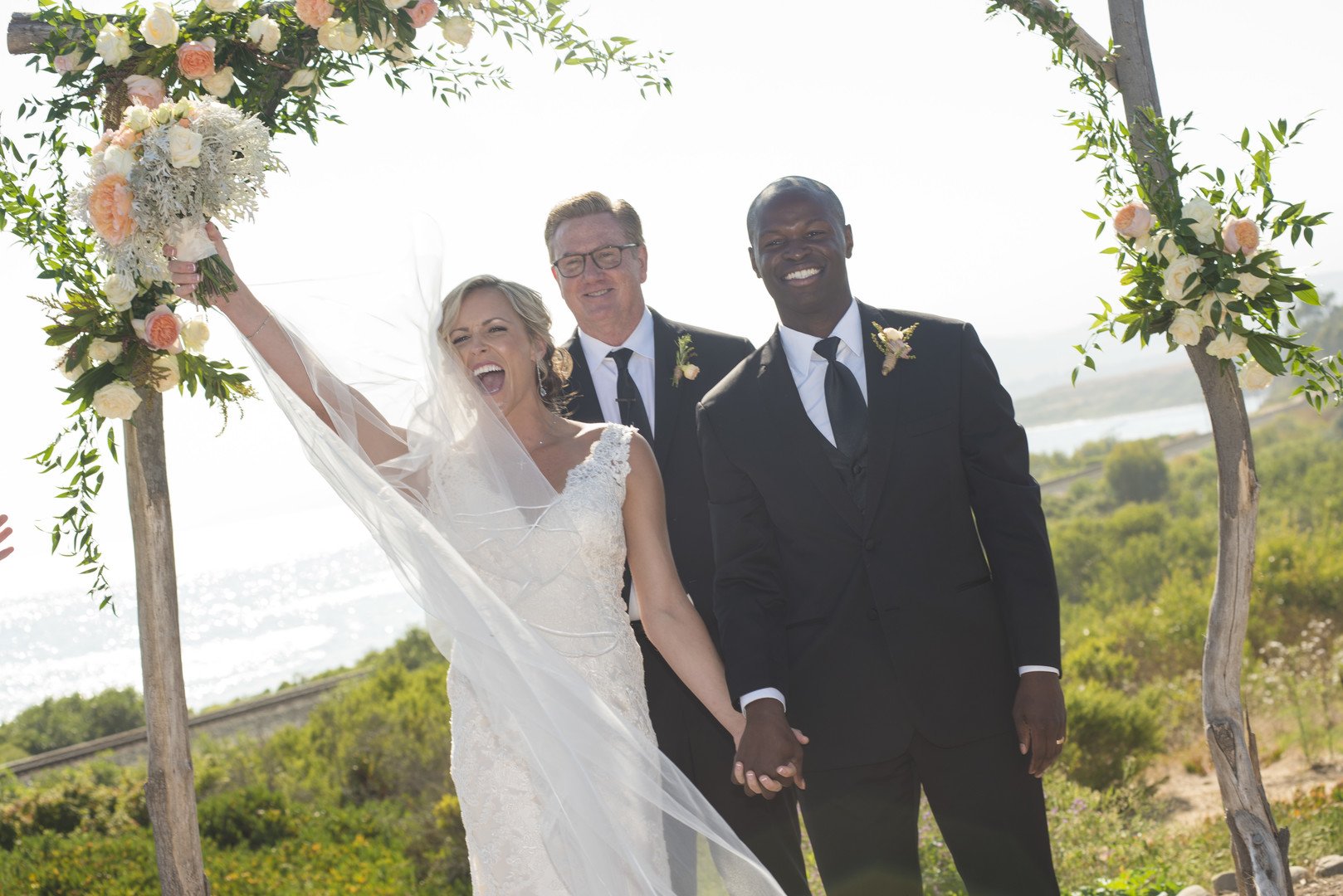 www.santabarbarawedding.com | Venue: Dos Pueblos Ranch | Photographer: ByCherry Photography | Event Designer: Elan Event Rentals | Florist: Tyler Speier | Wedding Ceremony - After the Vows