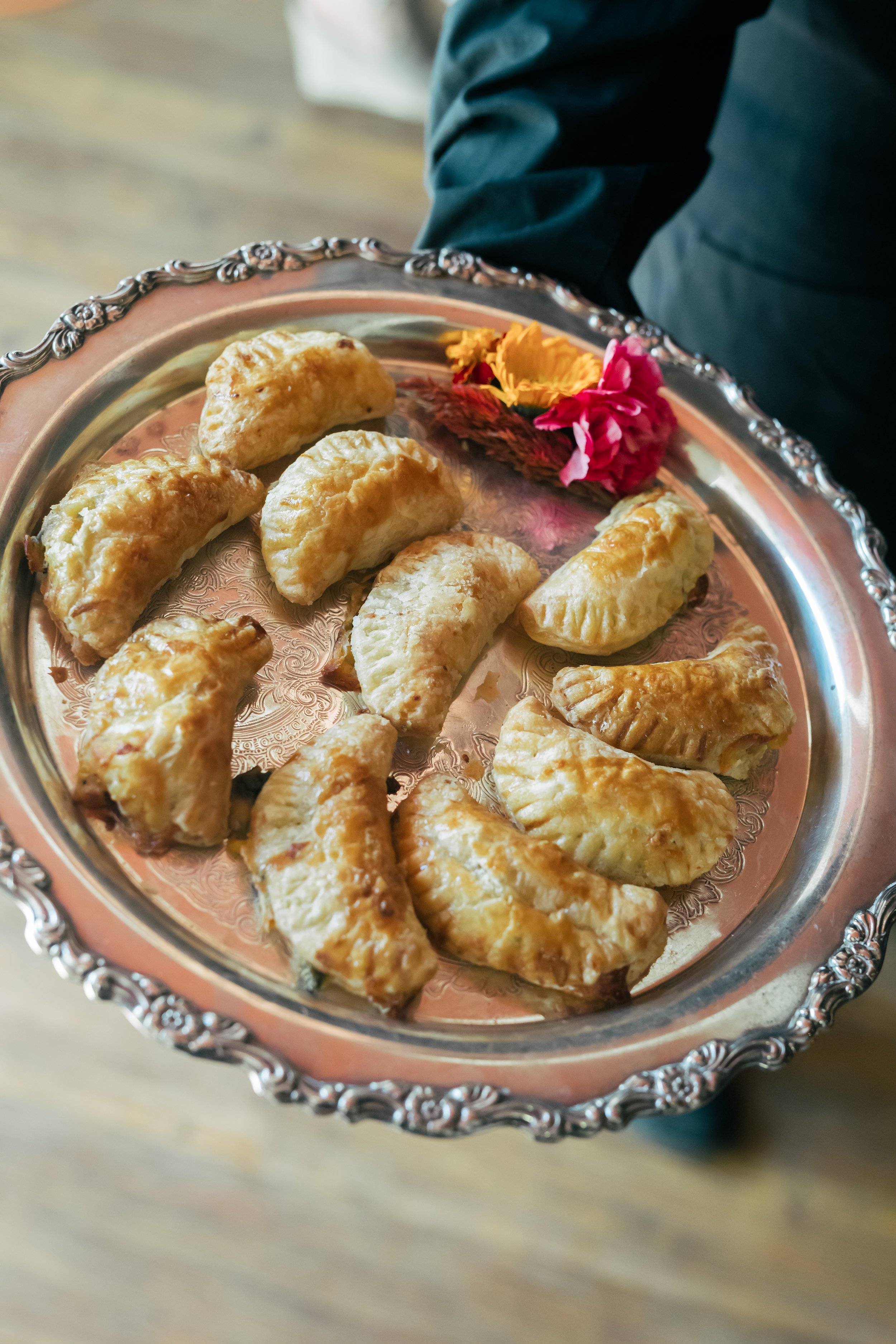 www.santabarbarawedding.com | Rewind Photography | Omni Catering | Empanadas