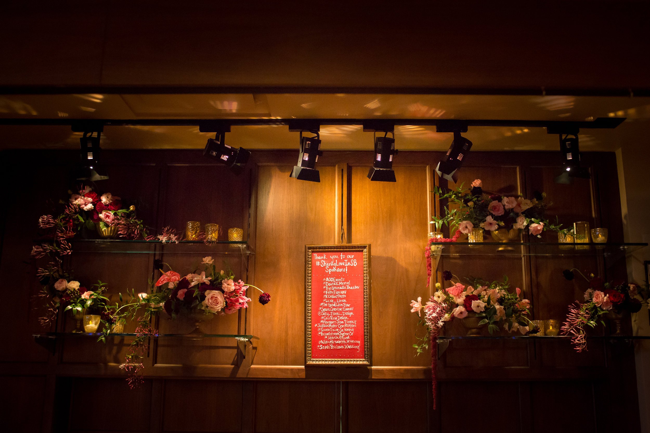 Santa Barbara Wedding Style | The Granada Theatre | Coco Rose Design | Cody Floral Design | Margaret Joan Florals | Fifty Flowers | Kelsey Crews Photo