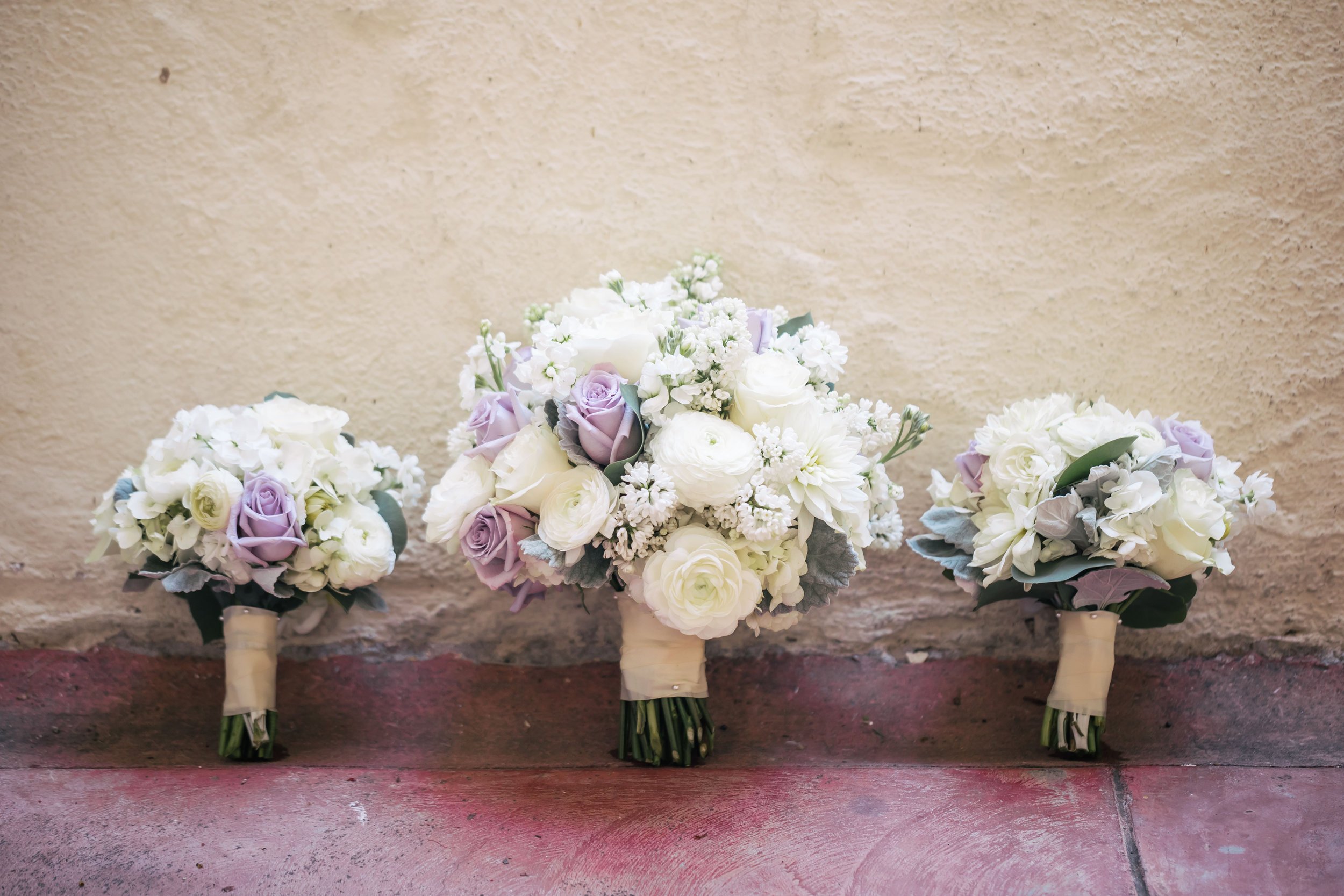 www.santabarbarawedding.com | Rewind Photography | SB Maritime Museum | Santa Barbara Mission | Bouquets