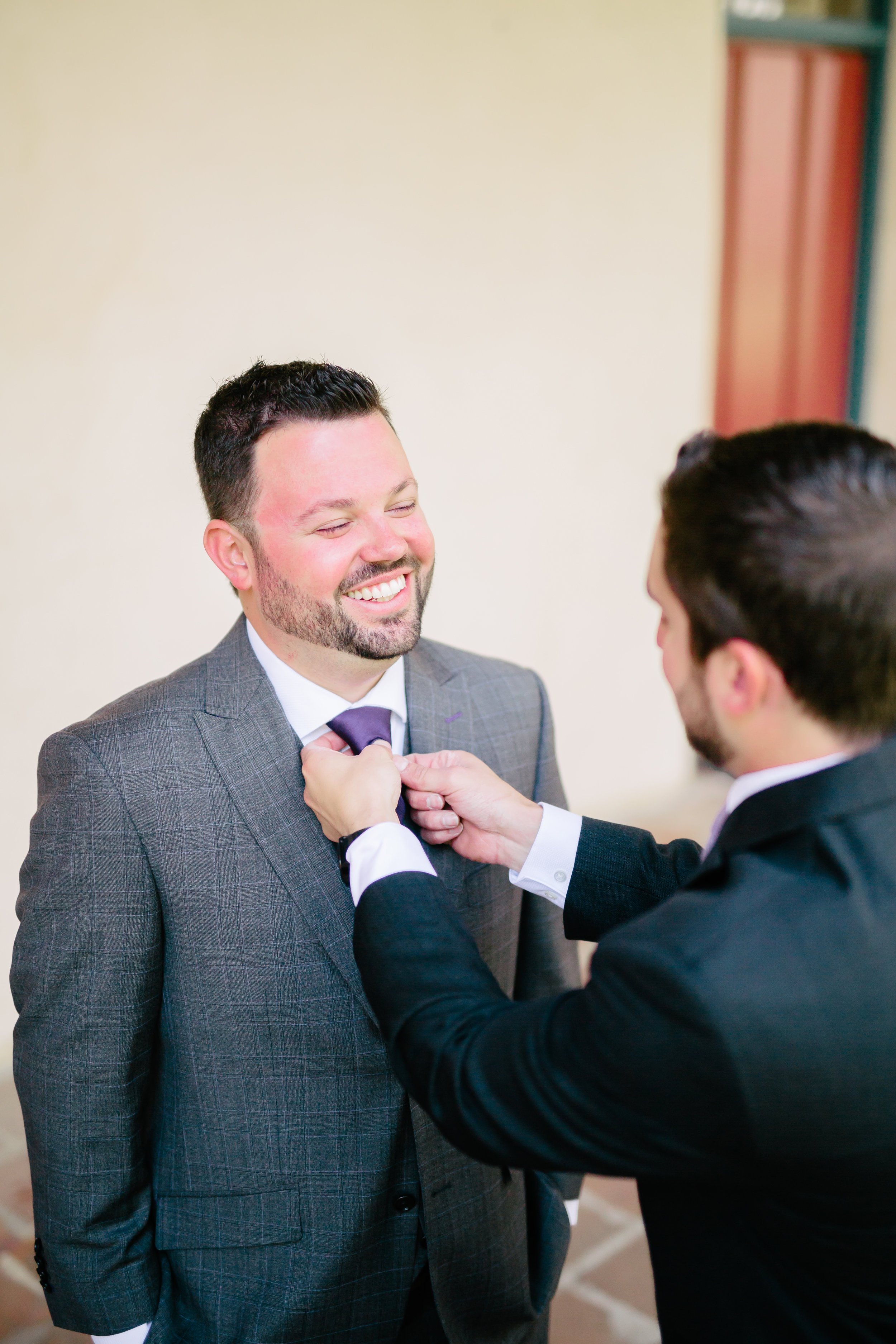 www.santabarbarawedding.com | Rewind Photography | SB Maritime Museum | Santa Barbara Mission | Groom getting ready