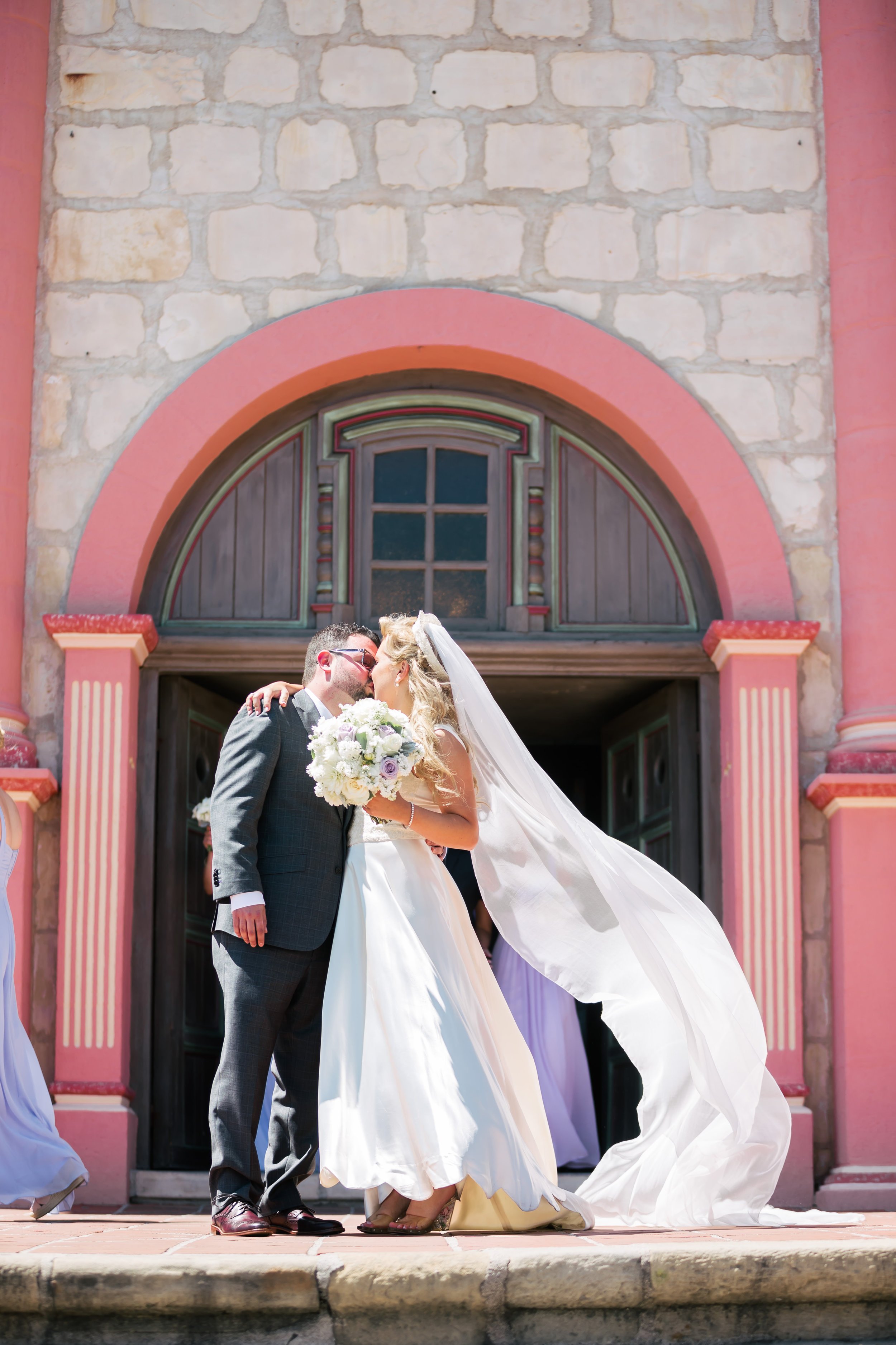 www.santabarbarawedding.com | Rewind Photography | SB Maritime Museum | Santa Barbara Mission | Bride and Groom