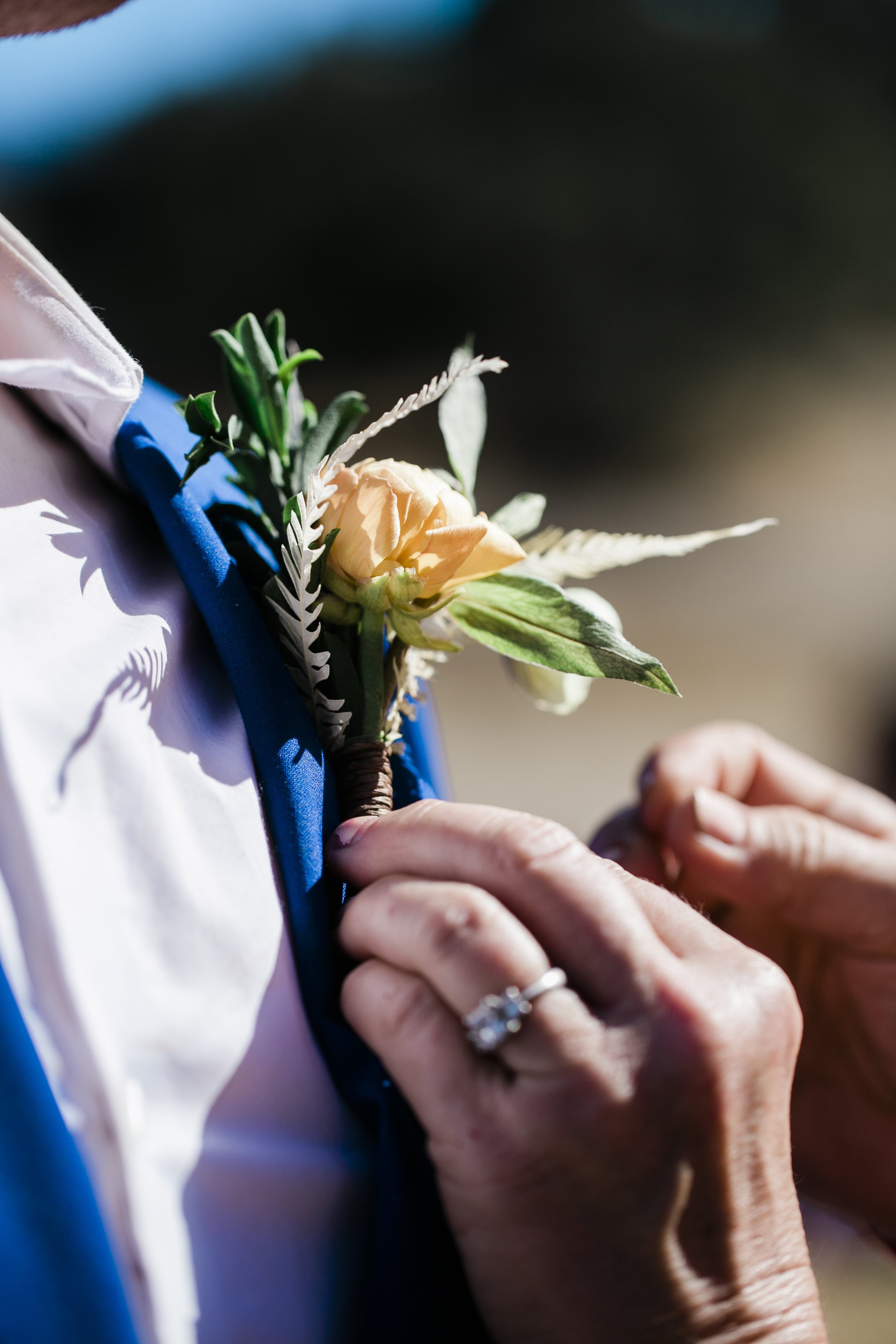 www.santabarbarawedding.com | ByCherry Photography | Gainey Vineyard | Revele Unlimited | Groom's Boutonniere