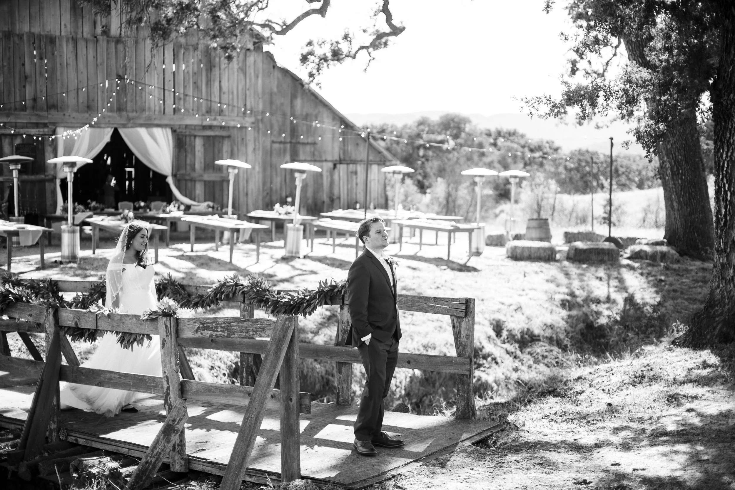 www.santabarbarawedding.com | ByCherry Photography | Gainey Vineyard | Revele Unlimited | First Look