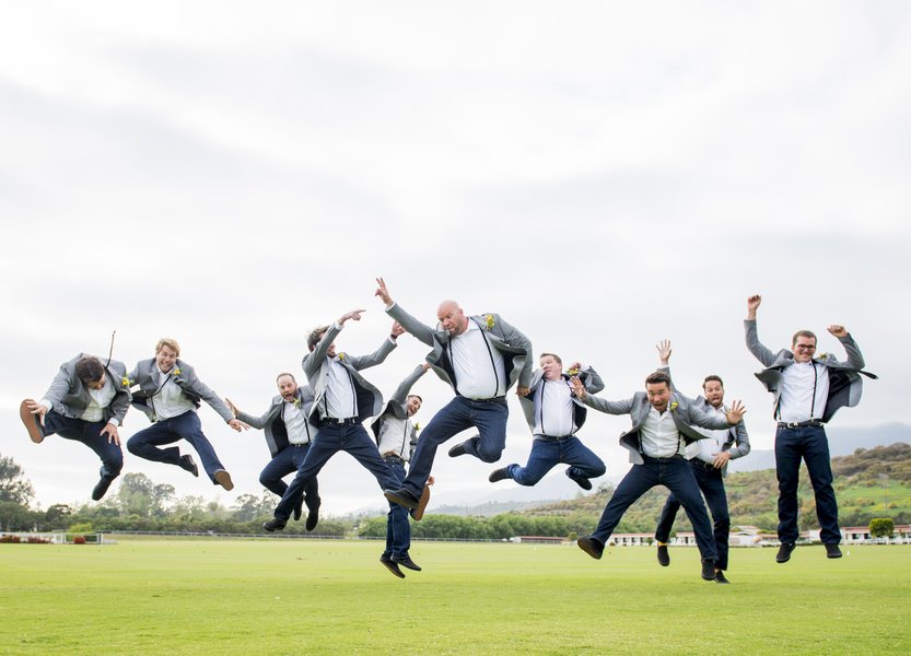 www.santabarbarawedding.com | Willa Kveta | Santa Barbara Polo and Racquet Club | Groomsmen