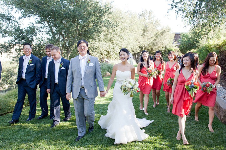 www.santabarbarawedding.com | Firestone Vineyard | Soigne Productions | Michael and Anna Costa | Bridal Party