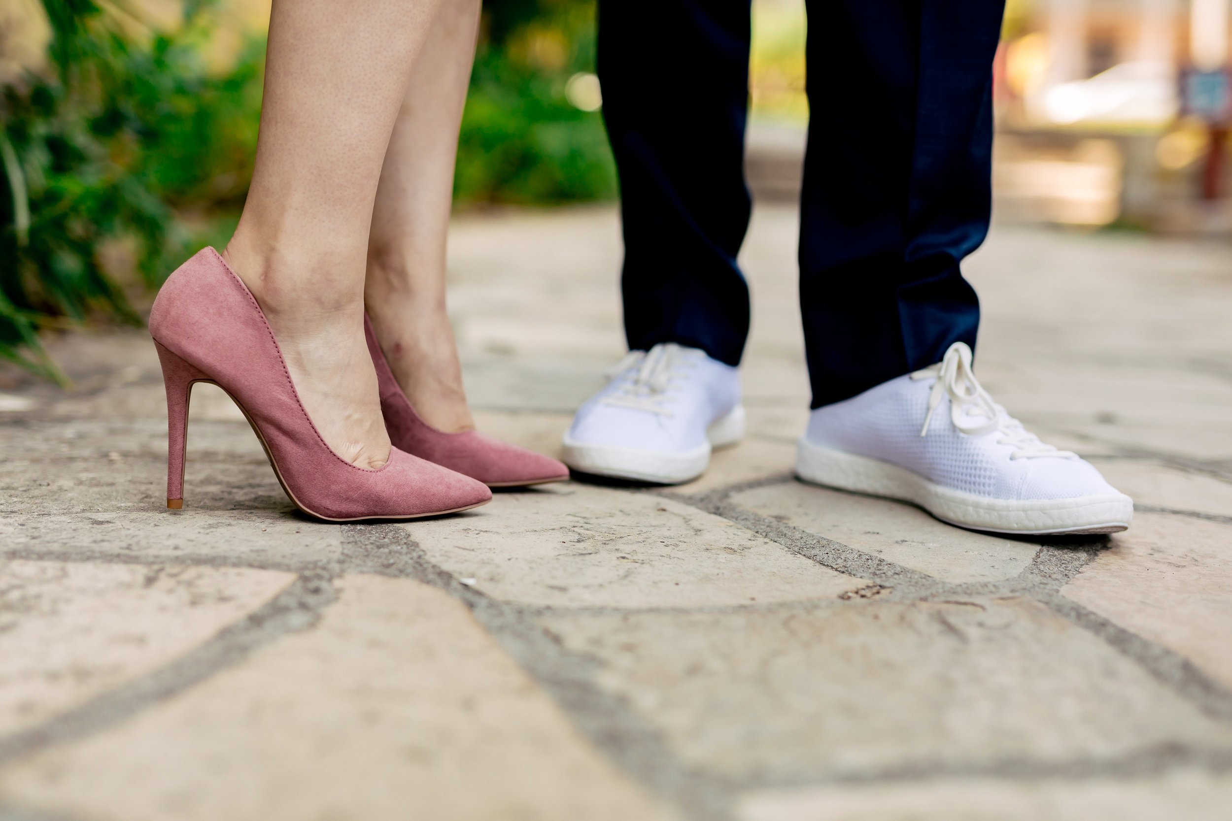 www.santabarbarawedding.com | Rewind Photography | Santa Barbara Courthouse | Elopement | Bride and Groom's Shoes