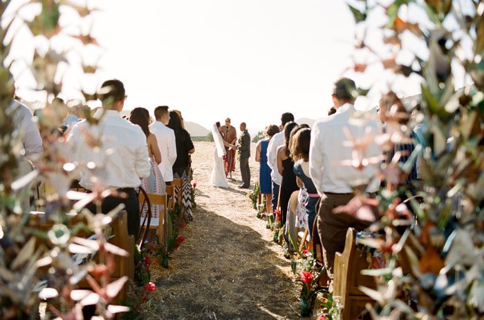 www.santabarbarawedding.com | Soigne Productions | Figueroa Mountain Farmhouse | Lacie Hansen | Ceremony