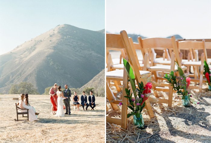 www.santabarbarawedding.com | Soigne Productions | Figueroa Mountain Farmhouse | Lacie Hansen | Ceremony