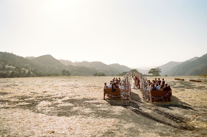 www.santabarbarawedding.com | Soigne Productions | Figueroa Mountain Farmhouse | Lacie Hansen | Ceremony