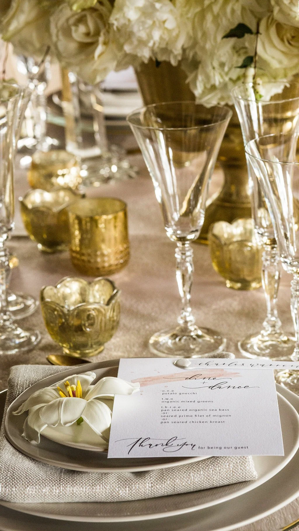 Santa Barbara Wedding Style | Luxe Linen Showcase | Classic Taupe | Wedding Trends | Wedding Tabletops