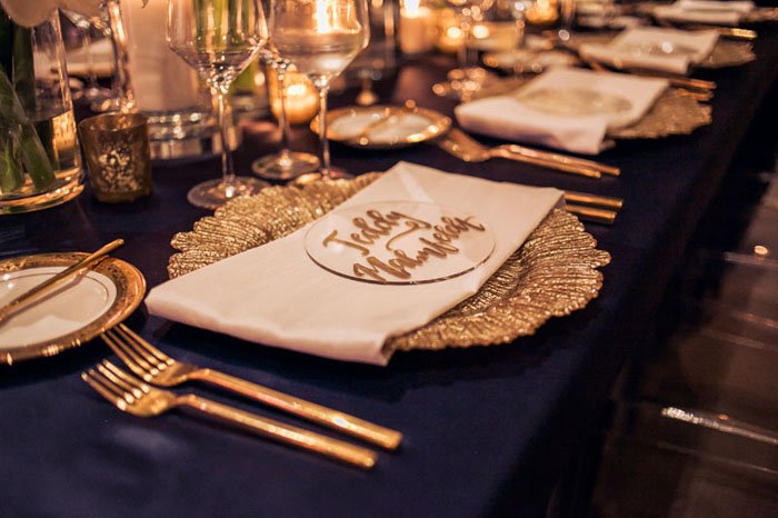 www.santabarbarawedding.com | Soigne Productions | Presqu'ile Winery | Wade Carr Photo | Place Setting