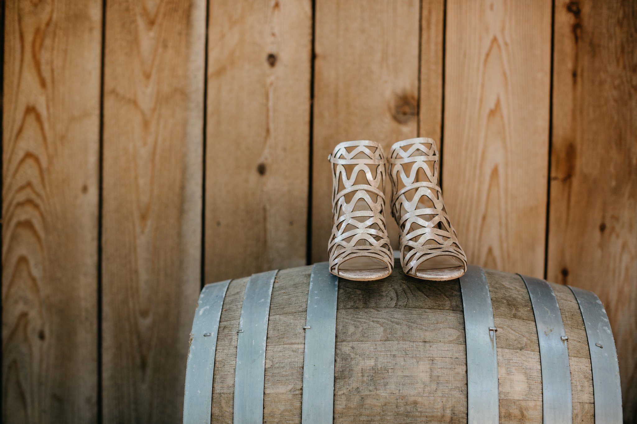 www.santabarbarawedding.com | Terra Mia Vineyard | Diana Lake Photography | Bride's Shoes