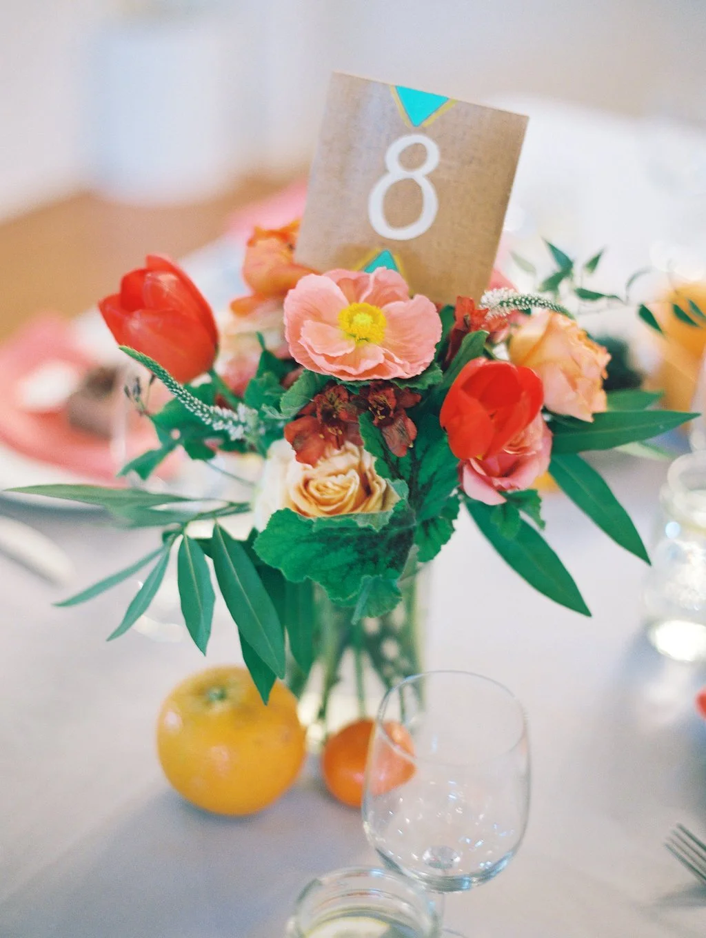 santabarbarawedding.com | Photo: Lavender and Twine | Sunset Color Wedding Ideas