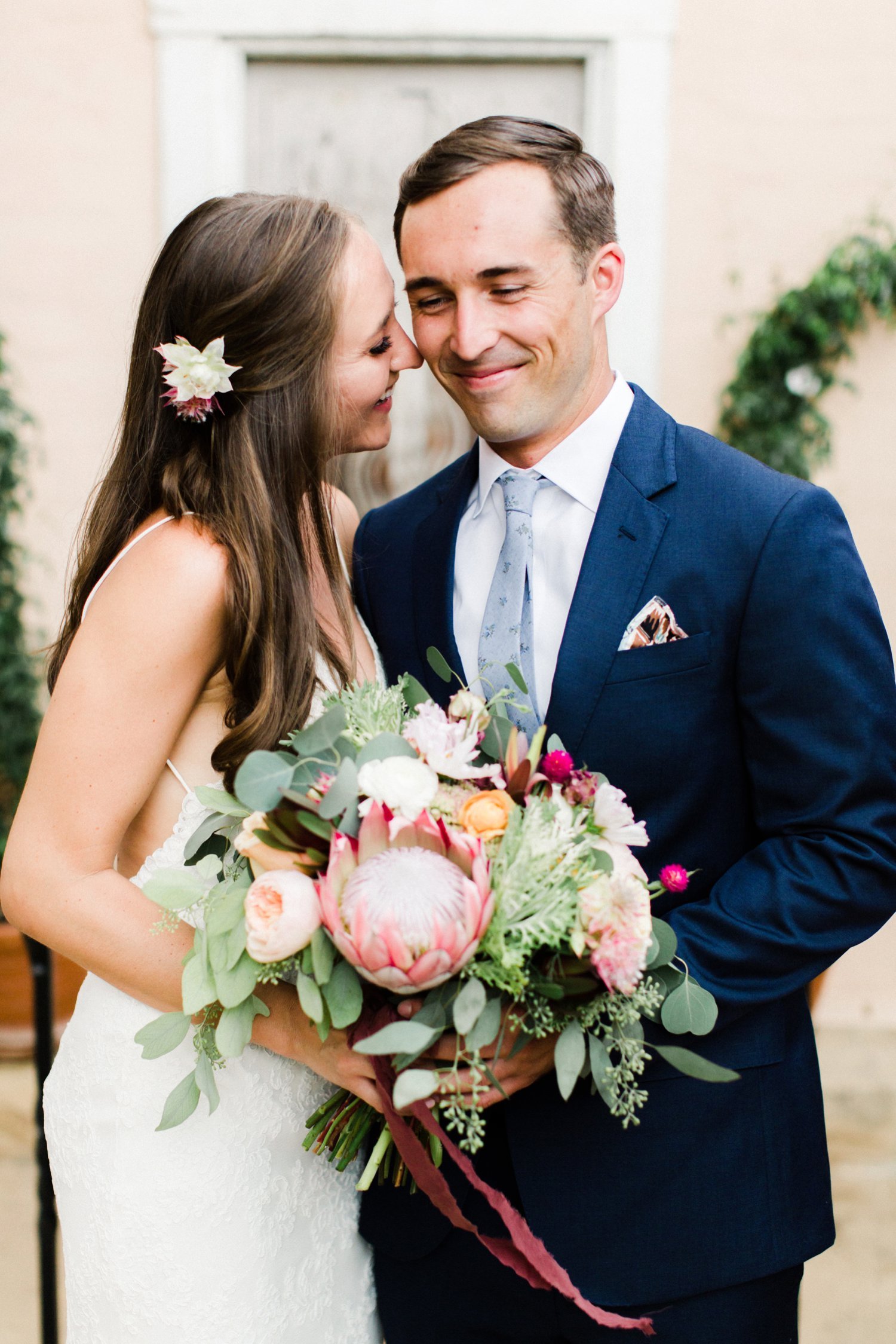 www.santabarbarawedding.com | Anna Delores | Santa Barbara Historical Museum | Bride and Groom