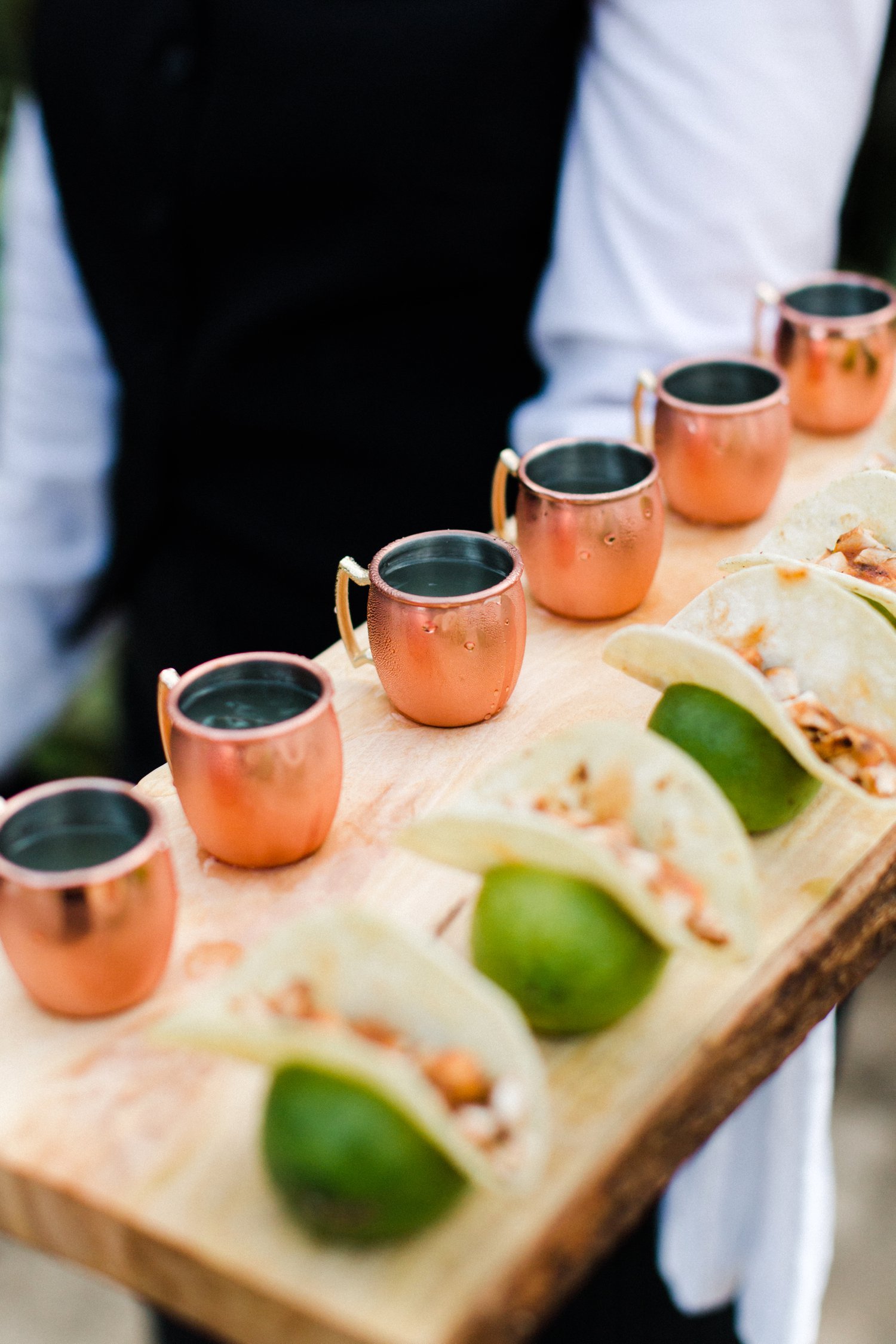 www.santabarbarawedding.com | Anna Delores | Santa Barbara Historical Museum | Appetizers and Shots