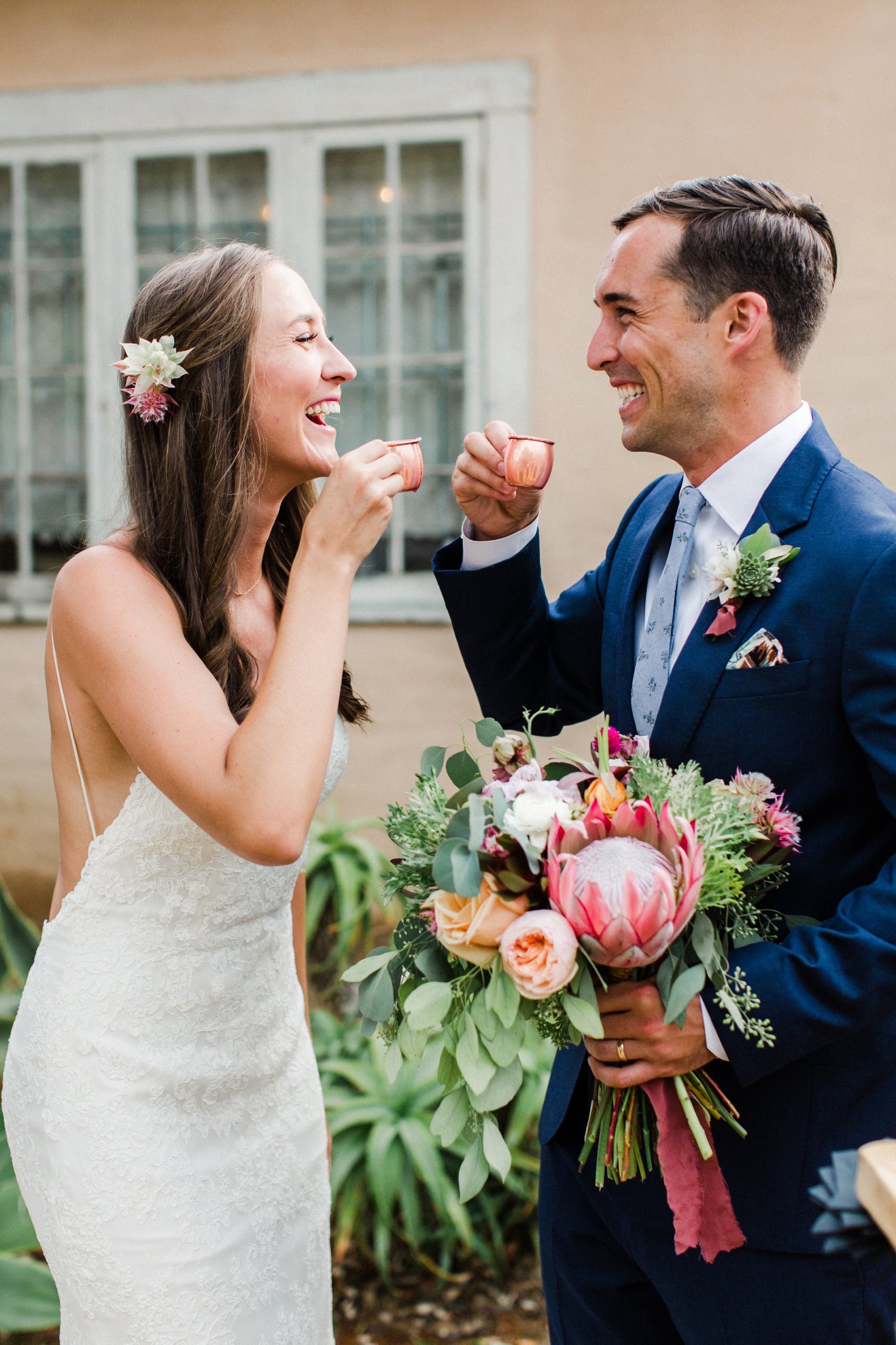 www.santabarbarawedding.com | Anna Delores | Santa Barbara Historical Museum | Bride and Groom