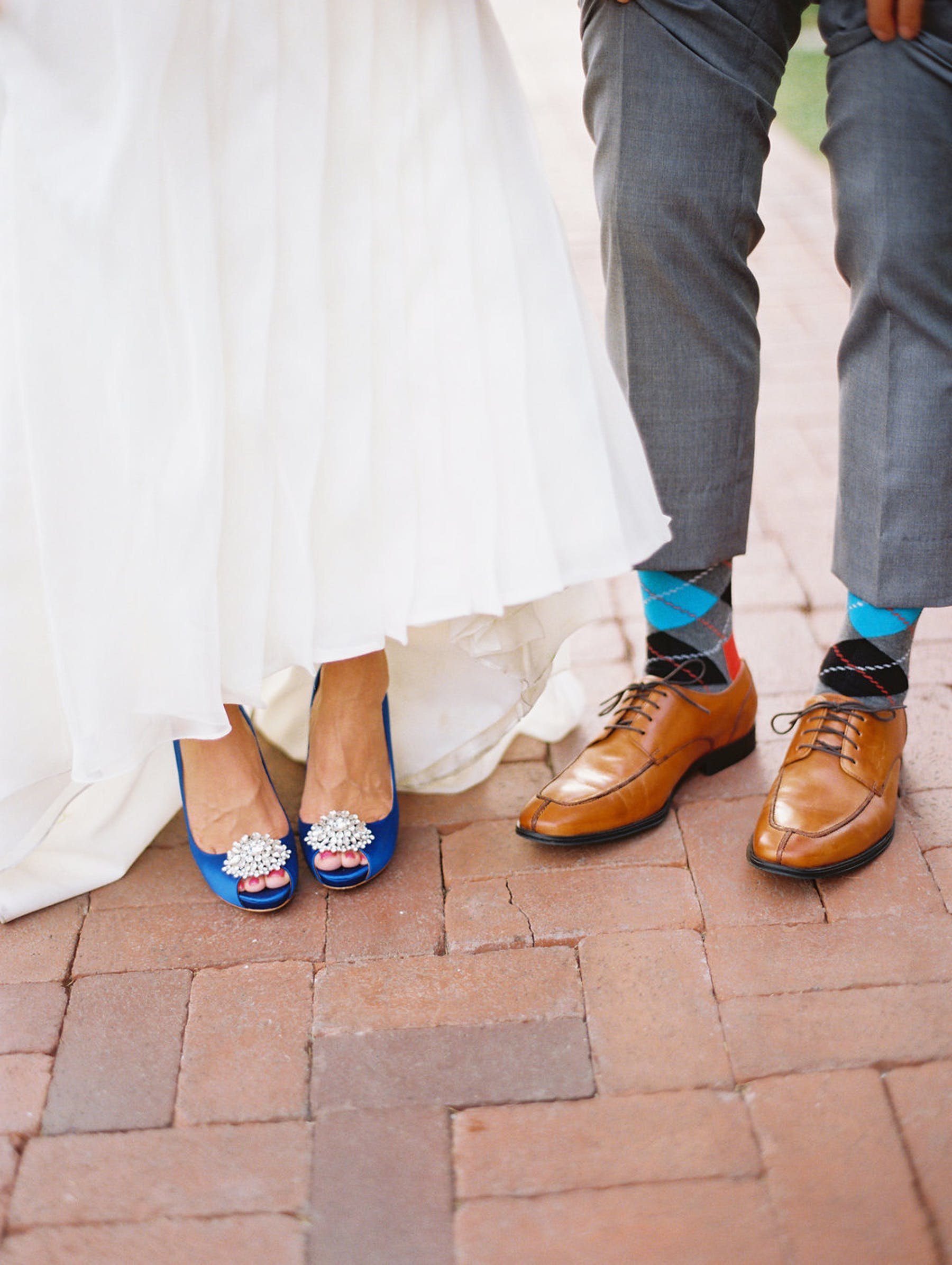 www.santabarbarawedding.com | El Encanto | Coco Rose Design | This Modern Romance | Bride and Groom's Shoes